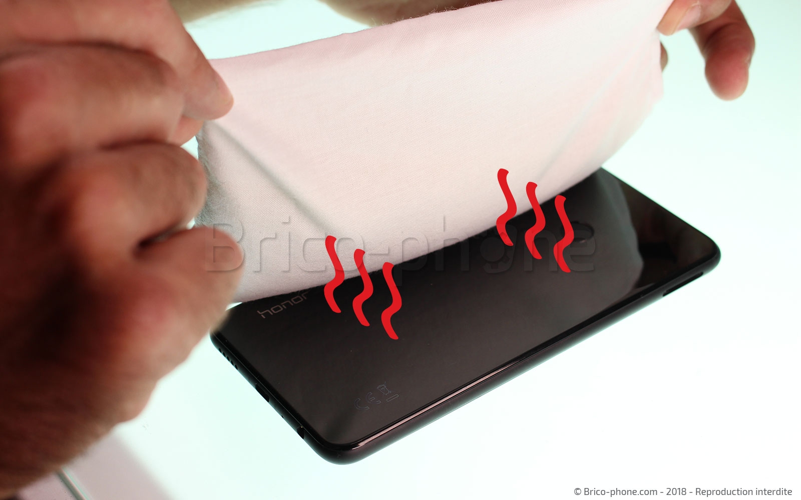 Changement du connecteur de charge sur Honor 8X photo 2