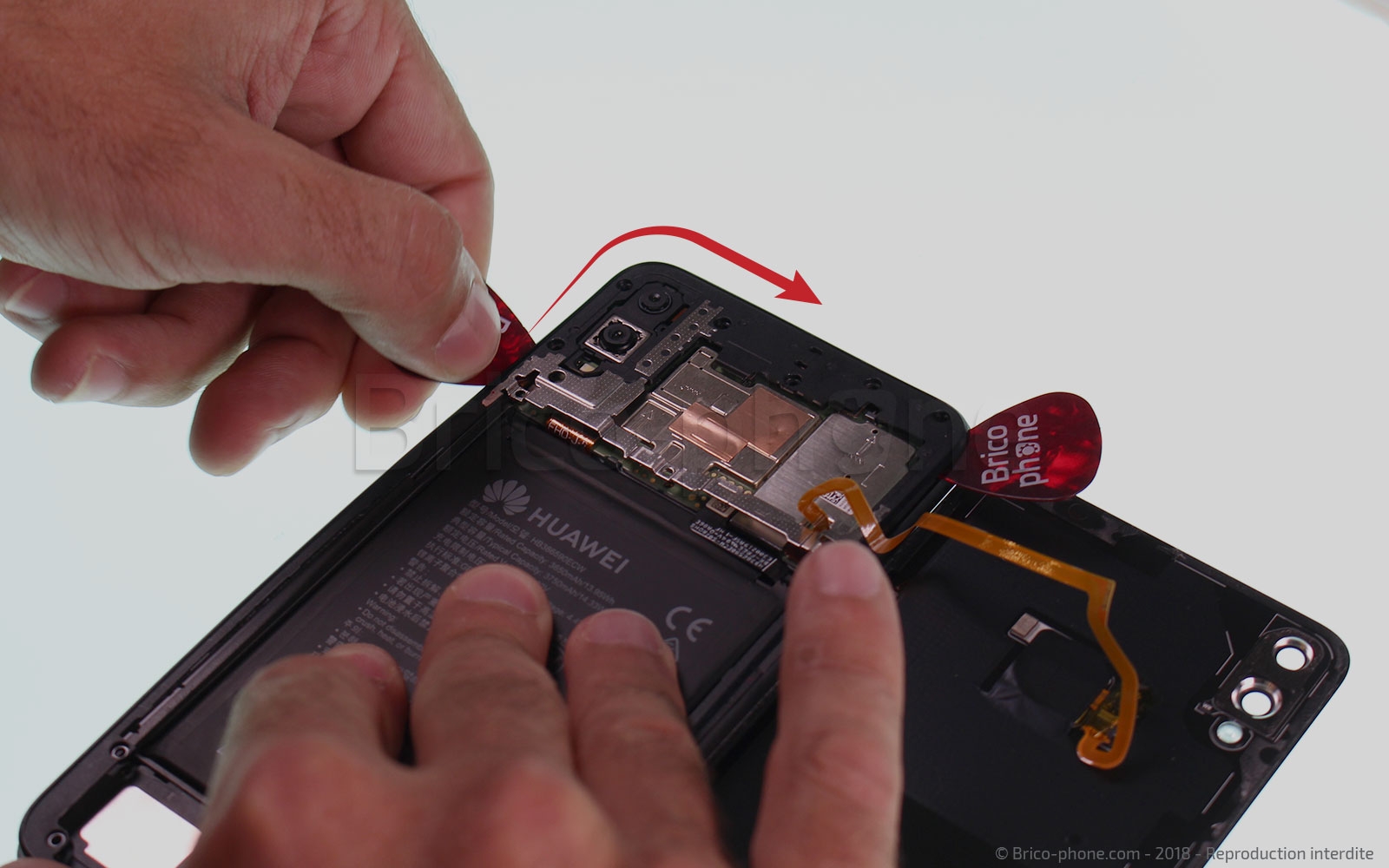 Changement du connecteur de charge sur Honor 8X photo 4