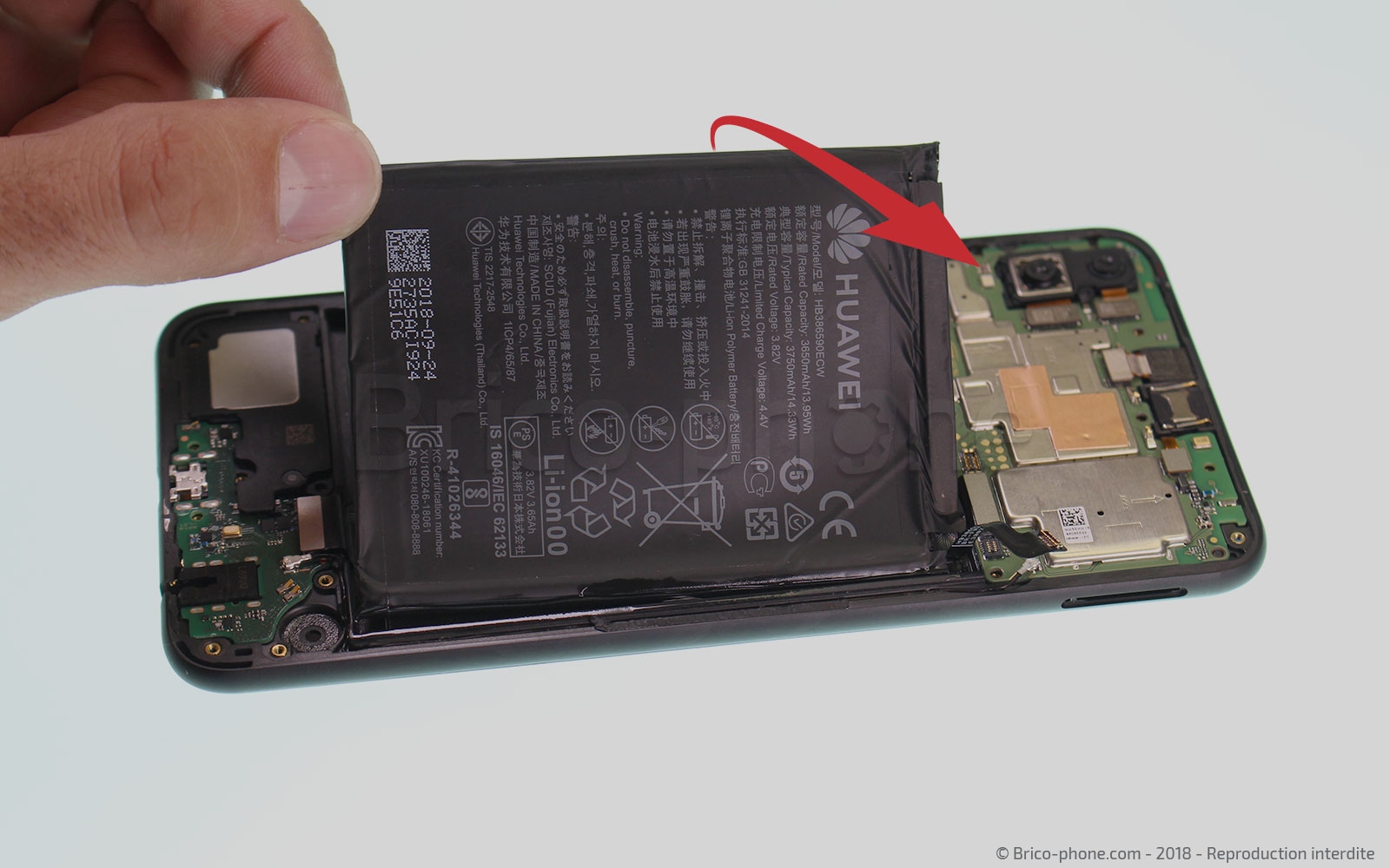 Démontage complet sur Honor 8X photo 3