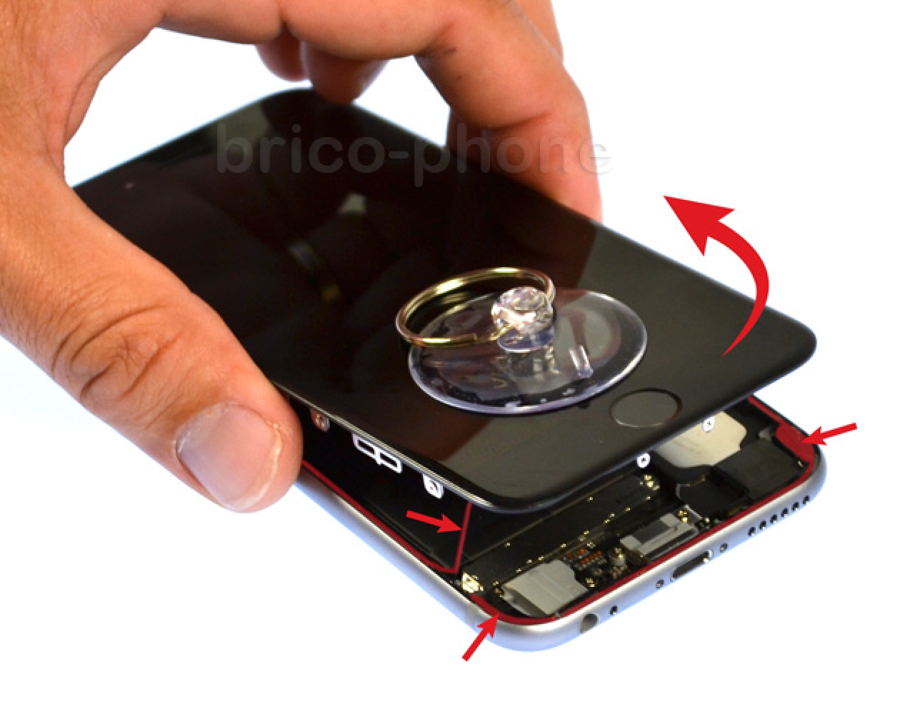 Changement du haut-parleur externe sur iPhone 6S photo 2