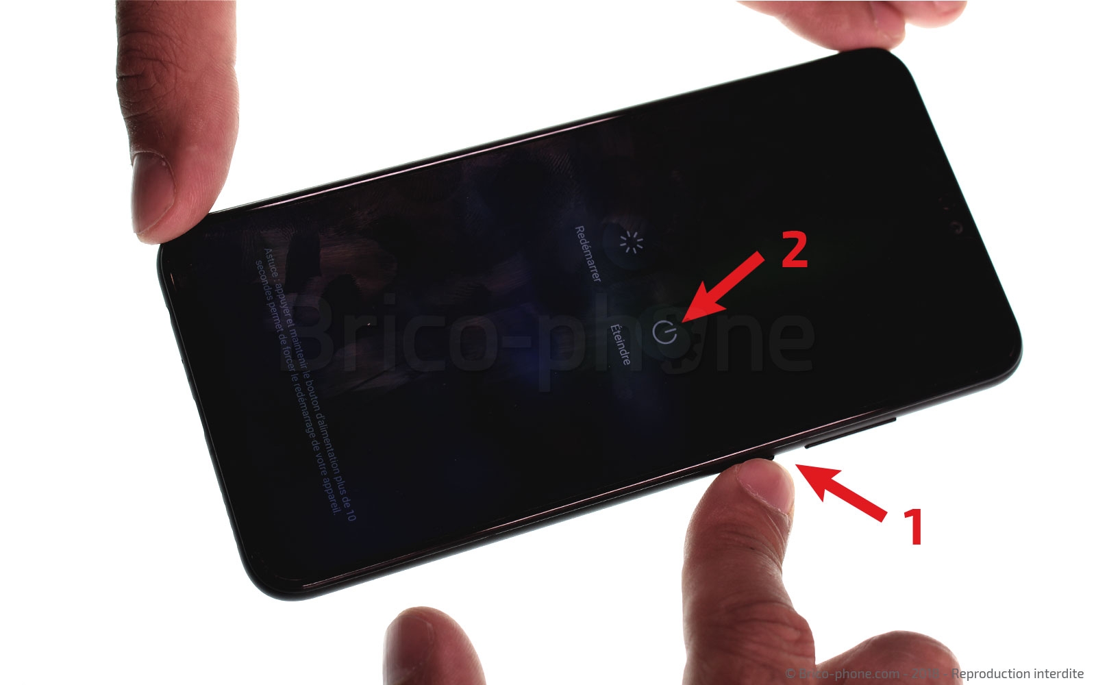 Changement du haut-parleur externe sur Honor 8X photo 2