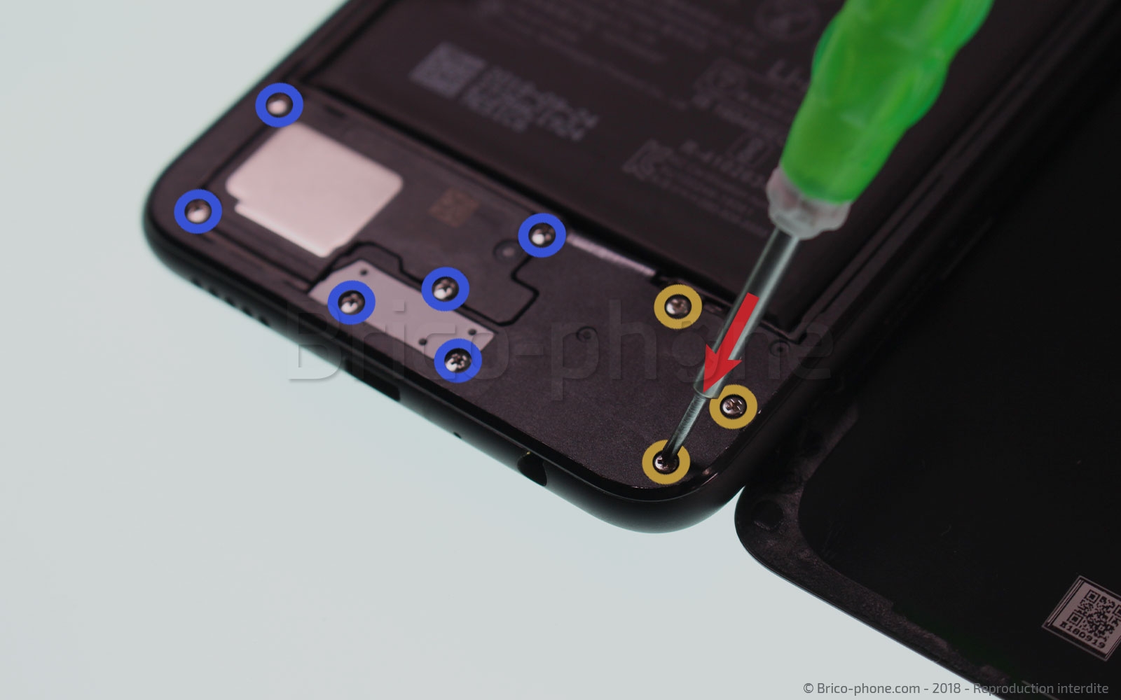 Changement du haut-parleur externe sur Honor 8X photo 3