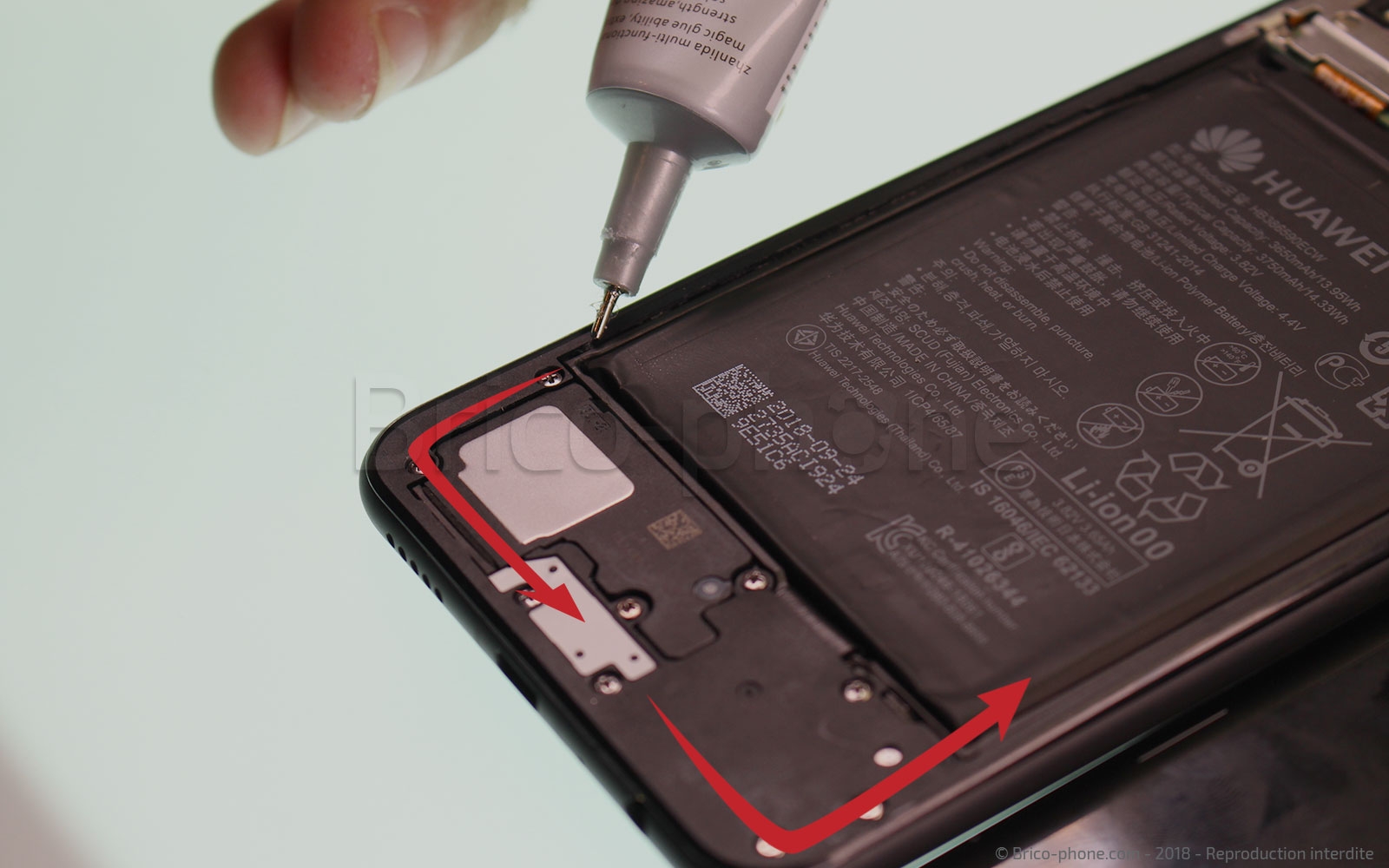 Changement du haut-parleur externe sur Honor 8X photo 1