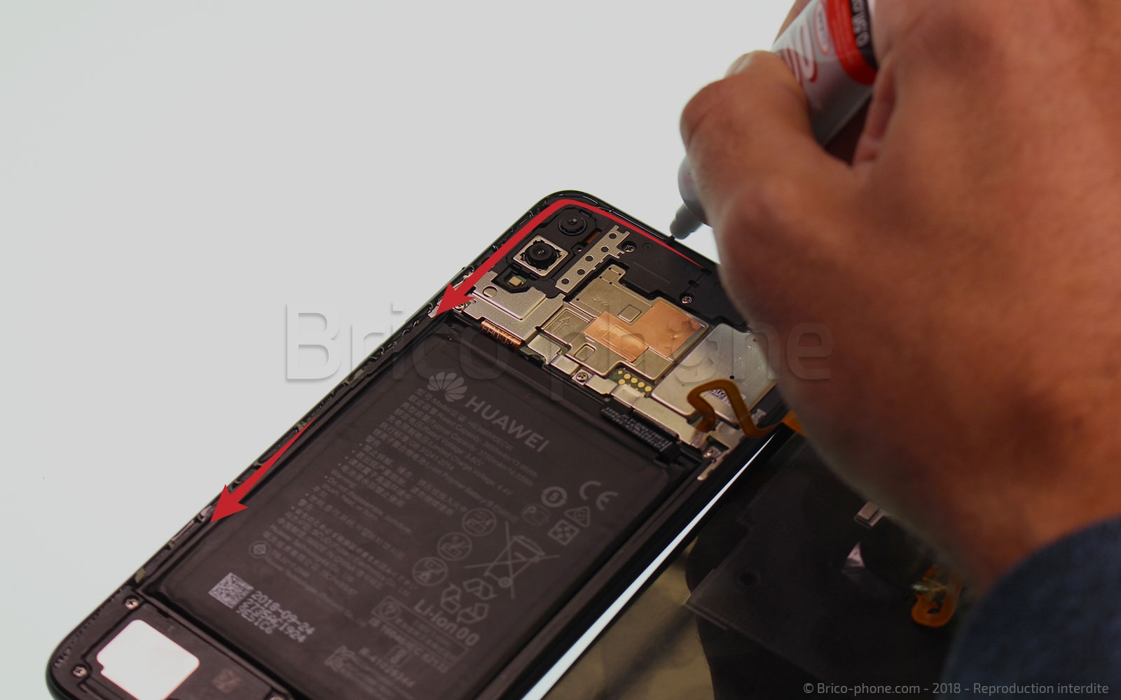 Changement du haut-parleur externe sur Honor 8X photo 2