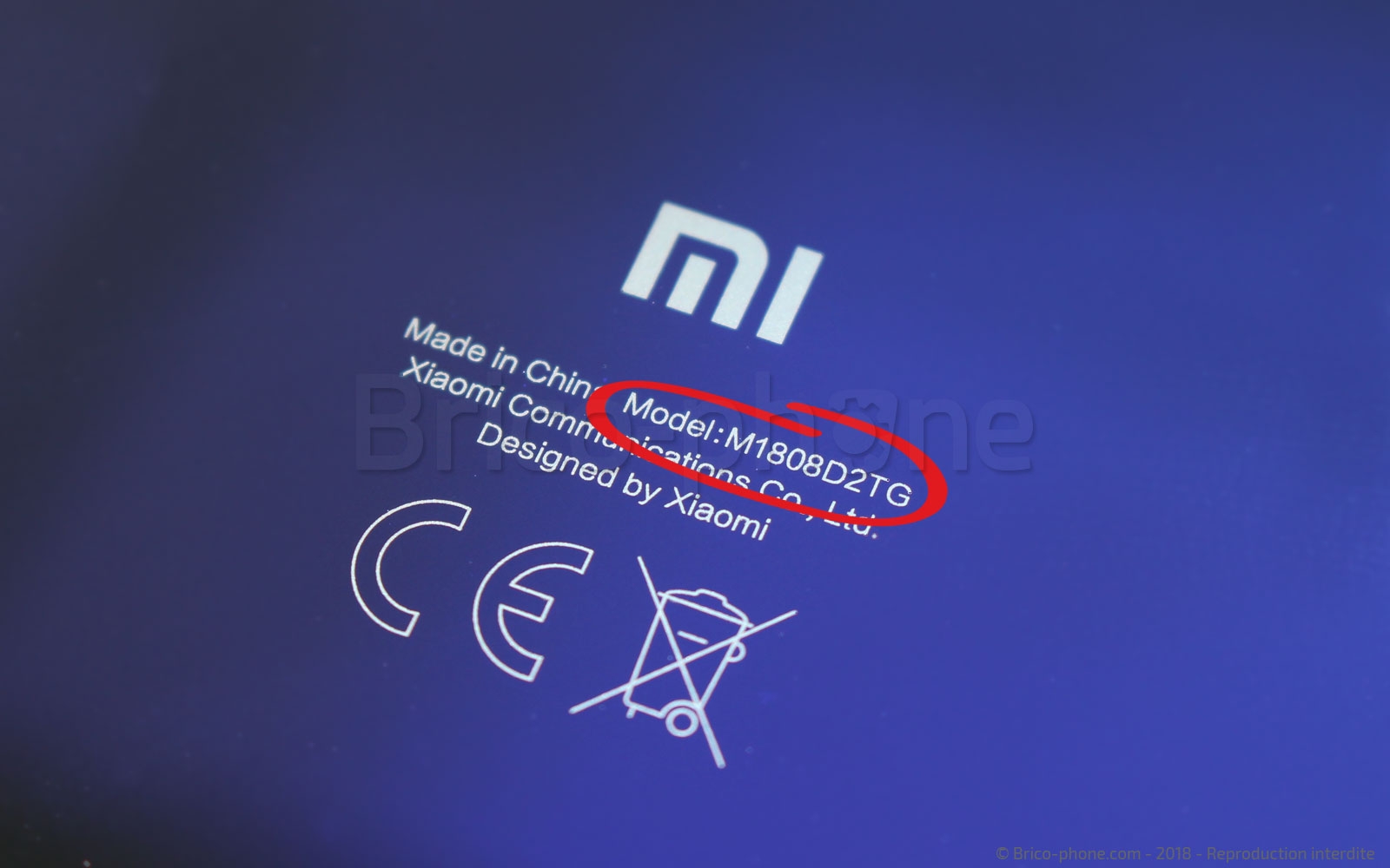 Changement d'écran (vitre+LCD) sur Mi 8 Lite photo 1