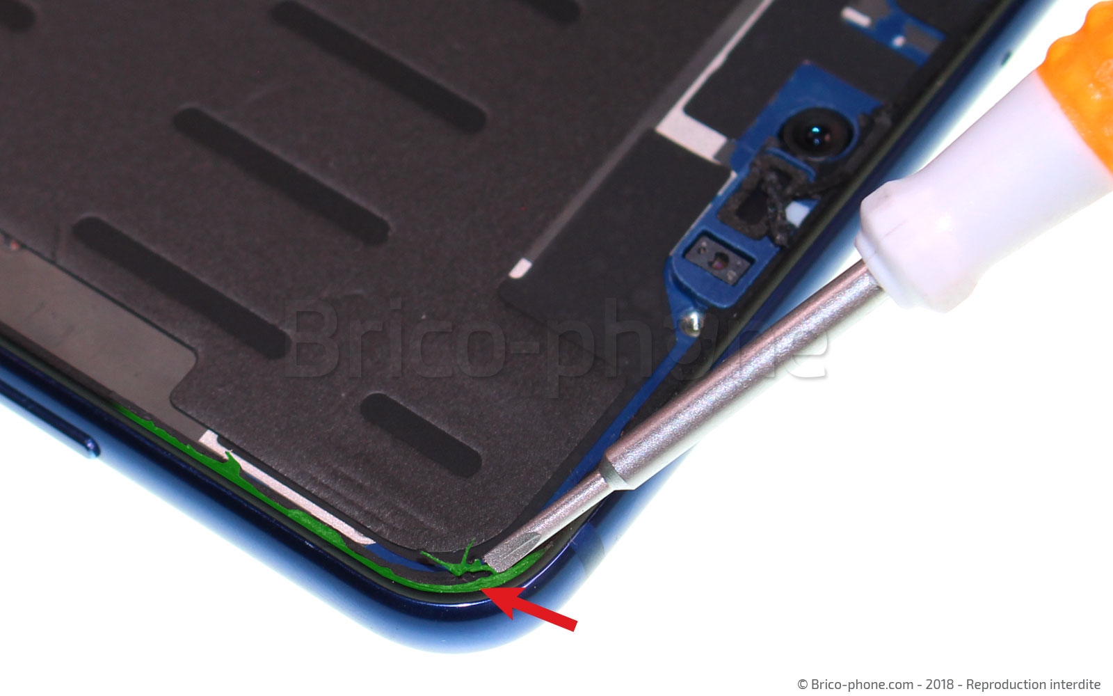 Changement d'écran (vitre+LCD) sur Mi 8 Lite photo 1