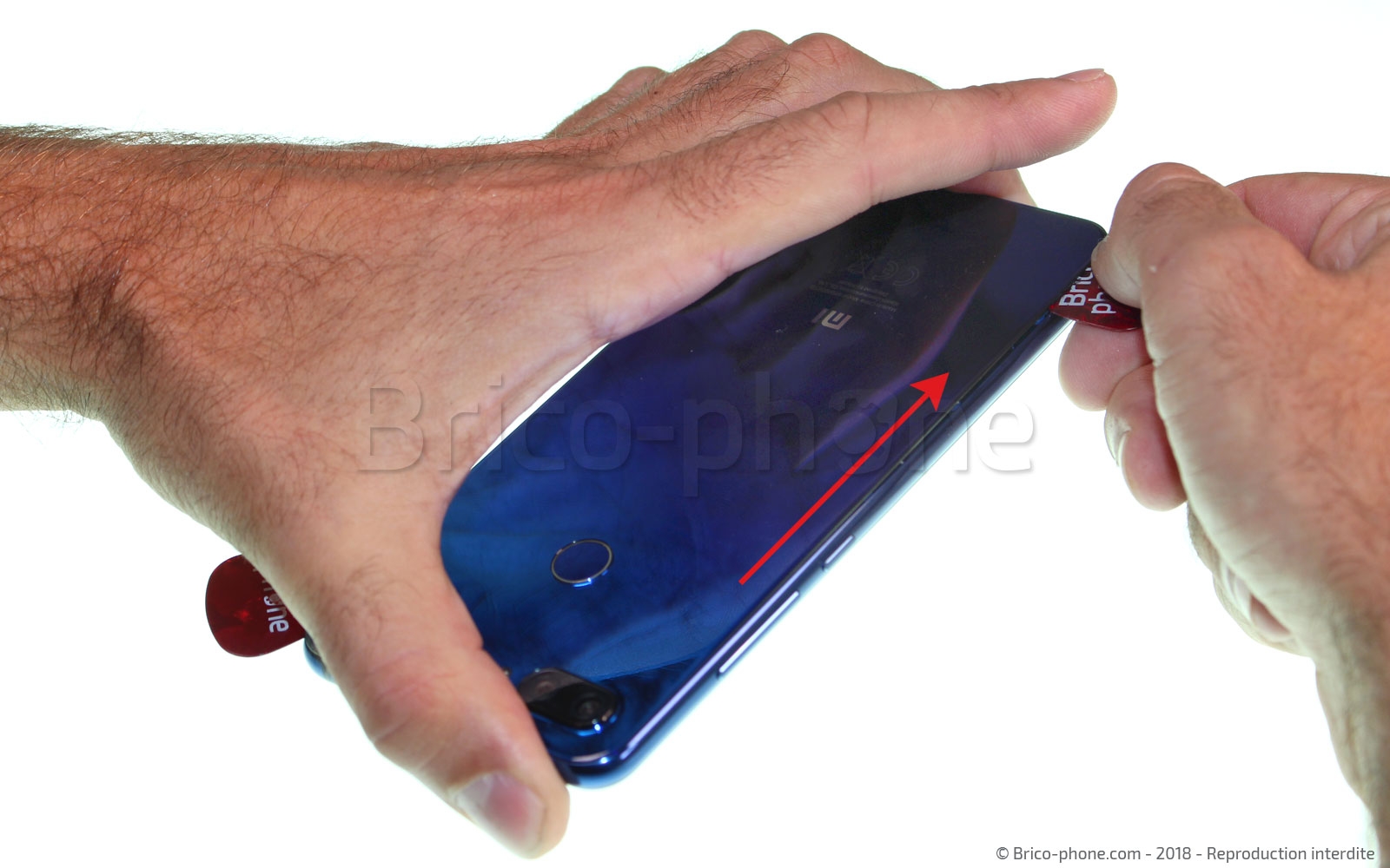 Changement de batterie sur Mi 8 Lite photo 2