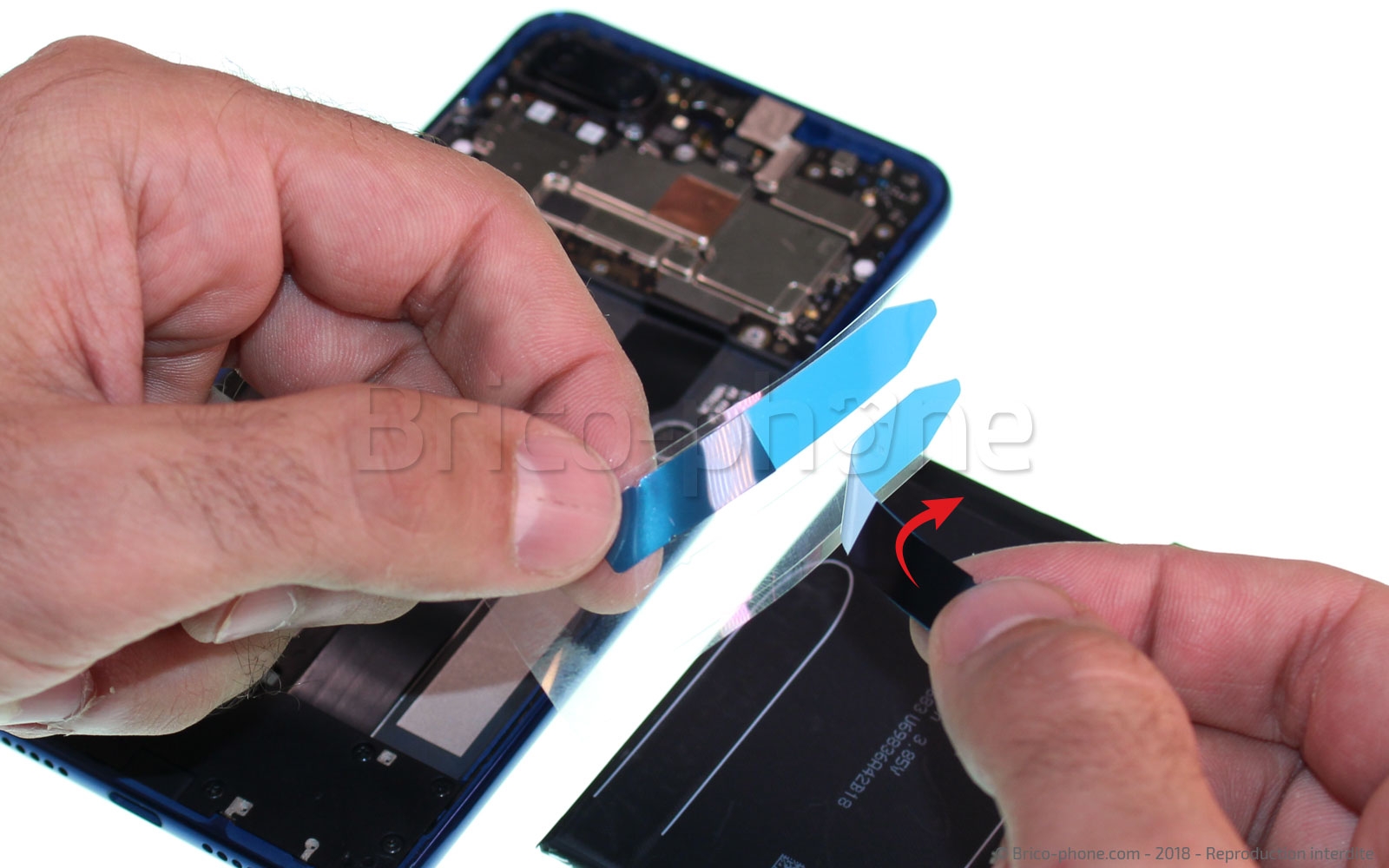 Changement de batterie sur Mi 8 Lite photo 1