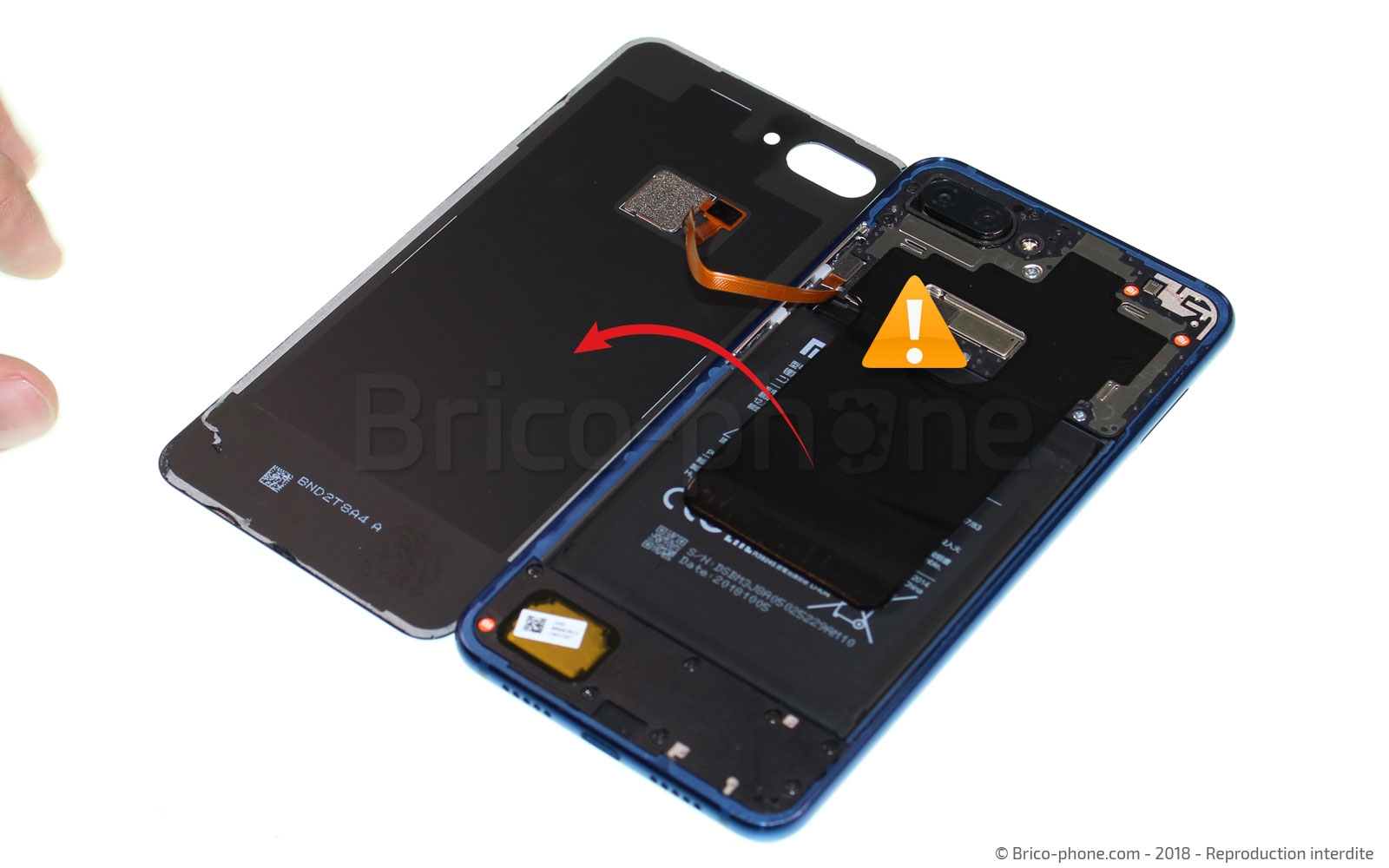 Démontage complet sur Mi 8 Lite photo 2