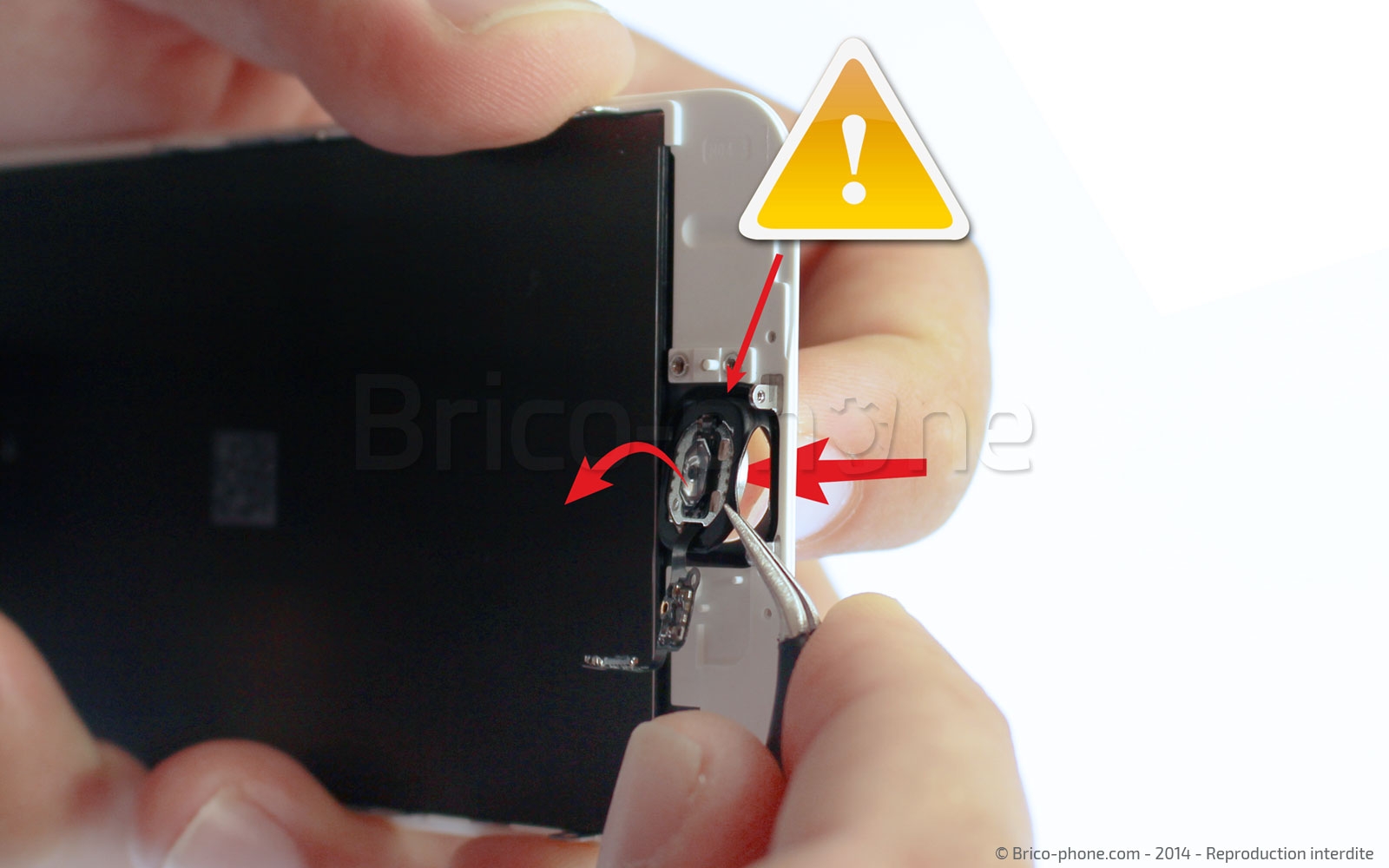 Changement de nappe bouton Home sur iPhone 6 photo 3