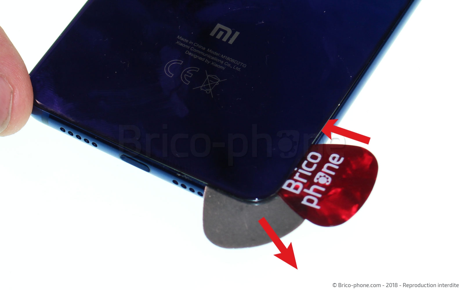 Changement de haut-parleur externe sur Mi 8 Lite photo 3