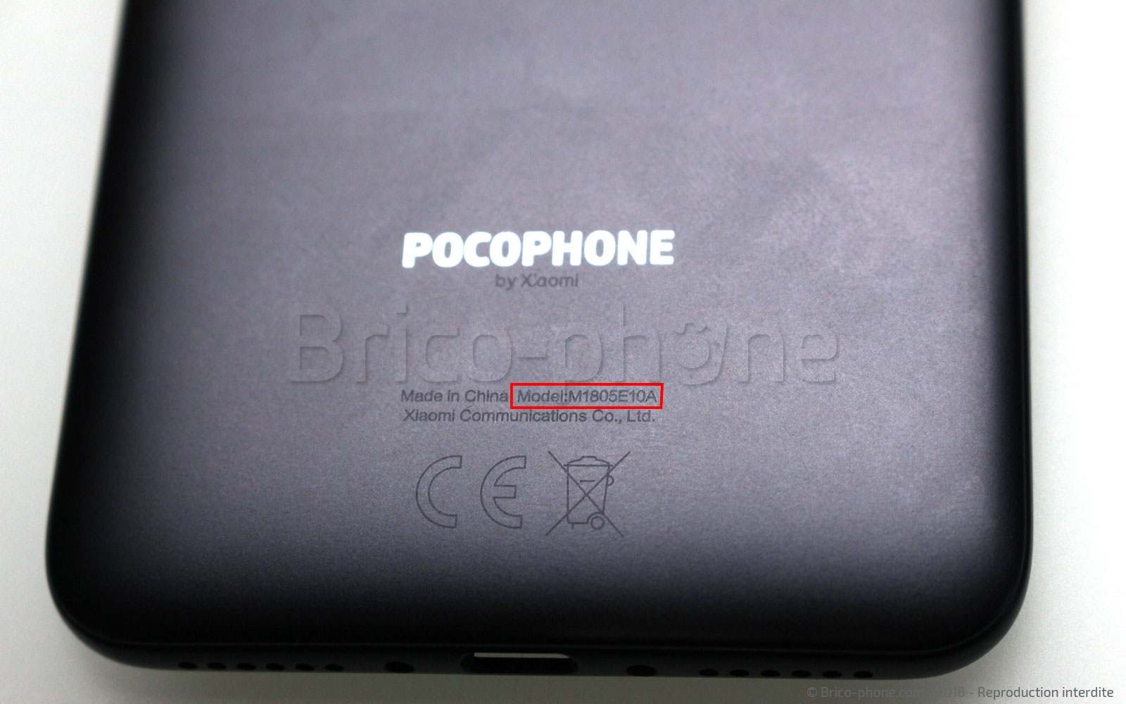 Changement d'écran (vitre+LCD) sur Pocophone F1 photo 1