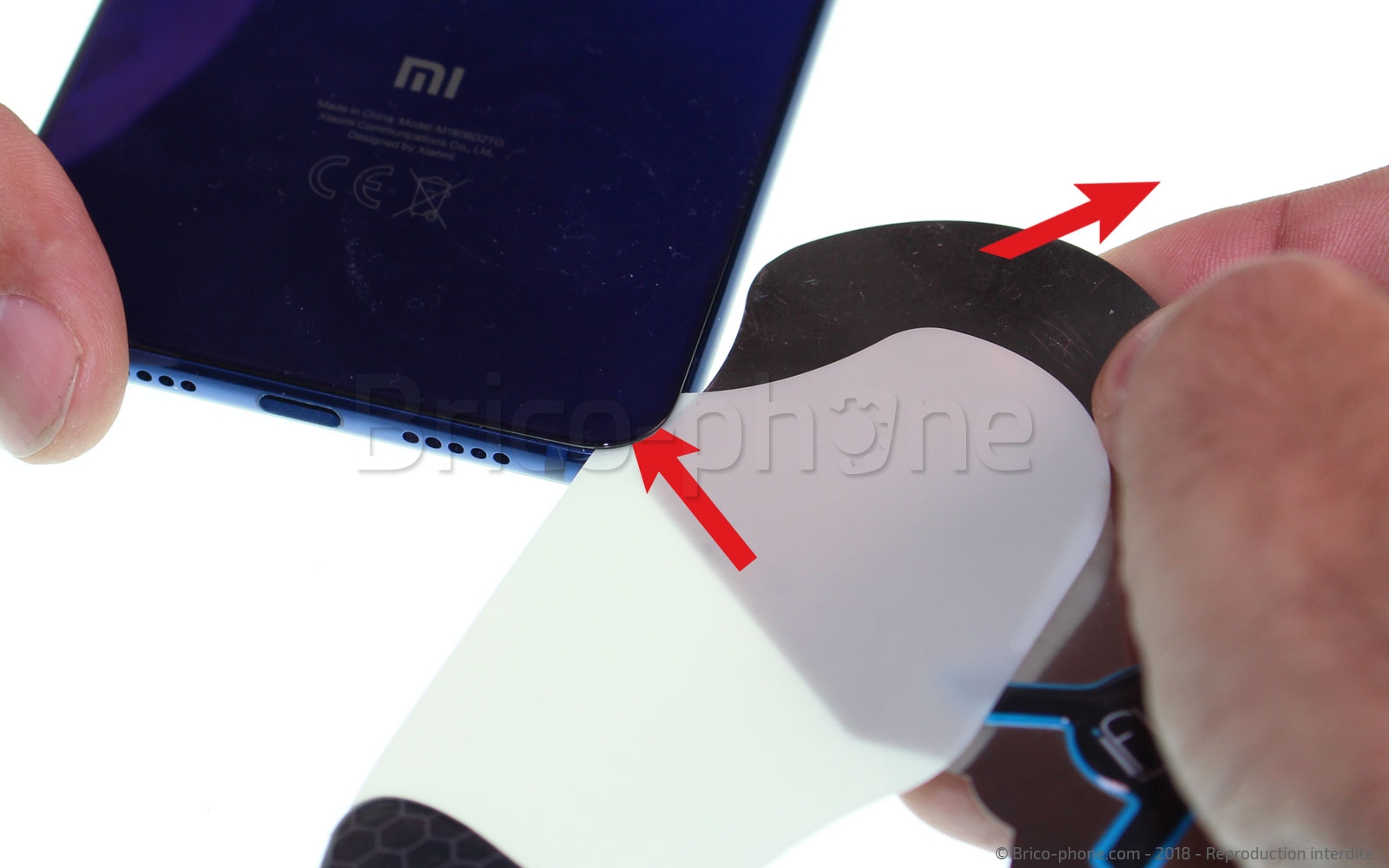 Changement de lecteur d'empreintes sur Mi 8 Lite photo 3