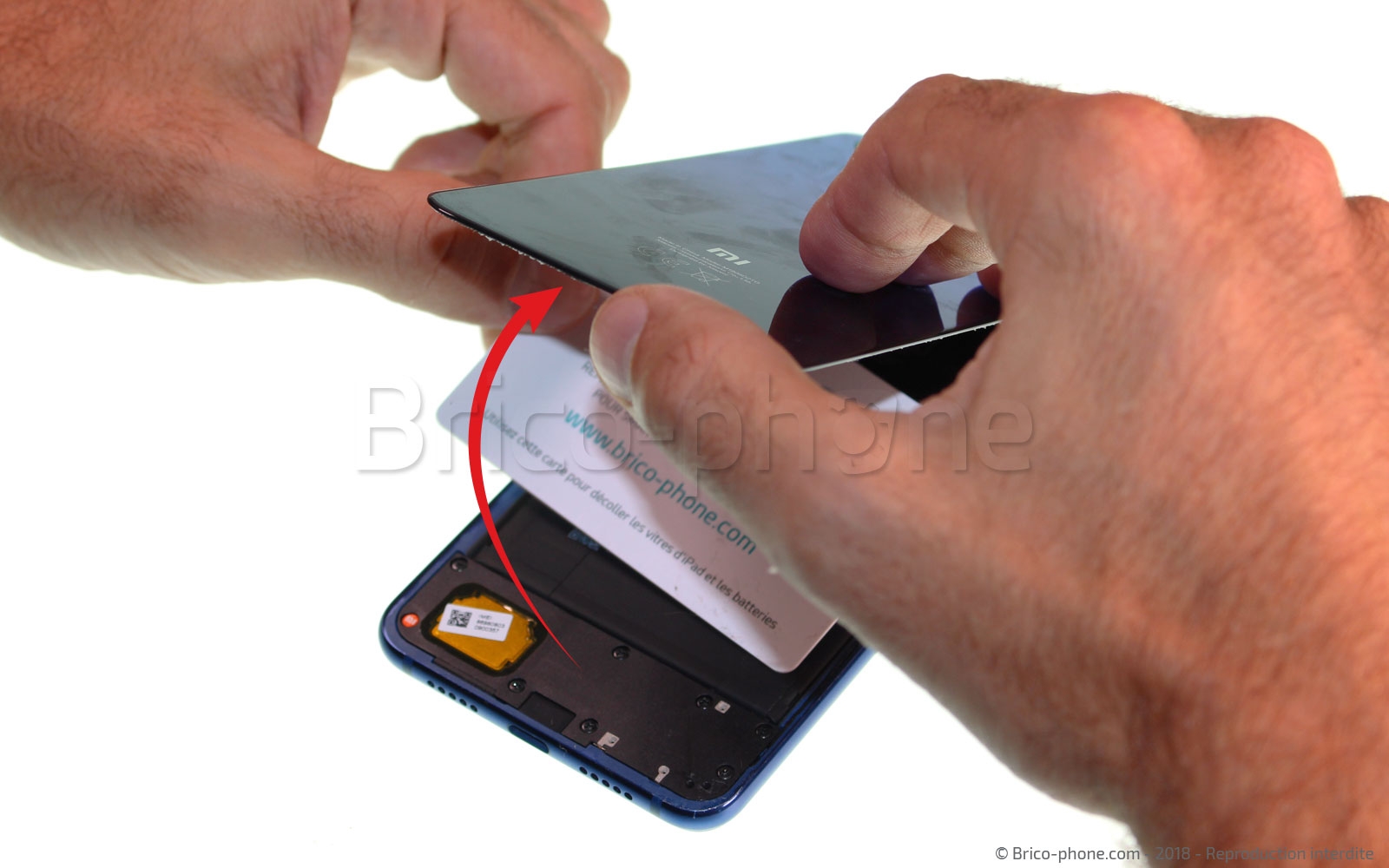 Changement de lecteur d'empreintes sur Mi 8 Lite photo 1