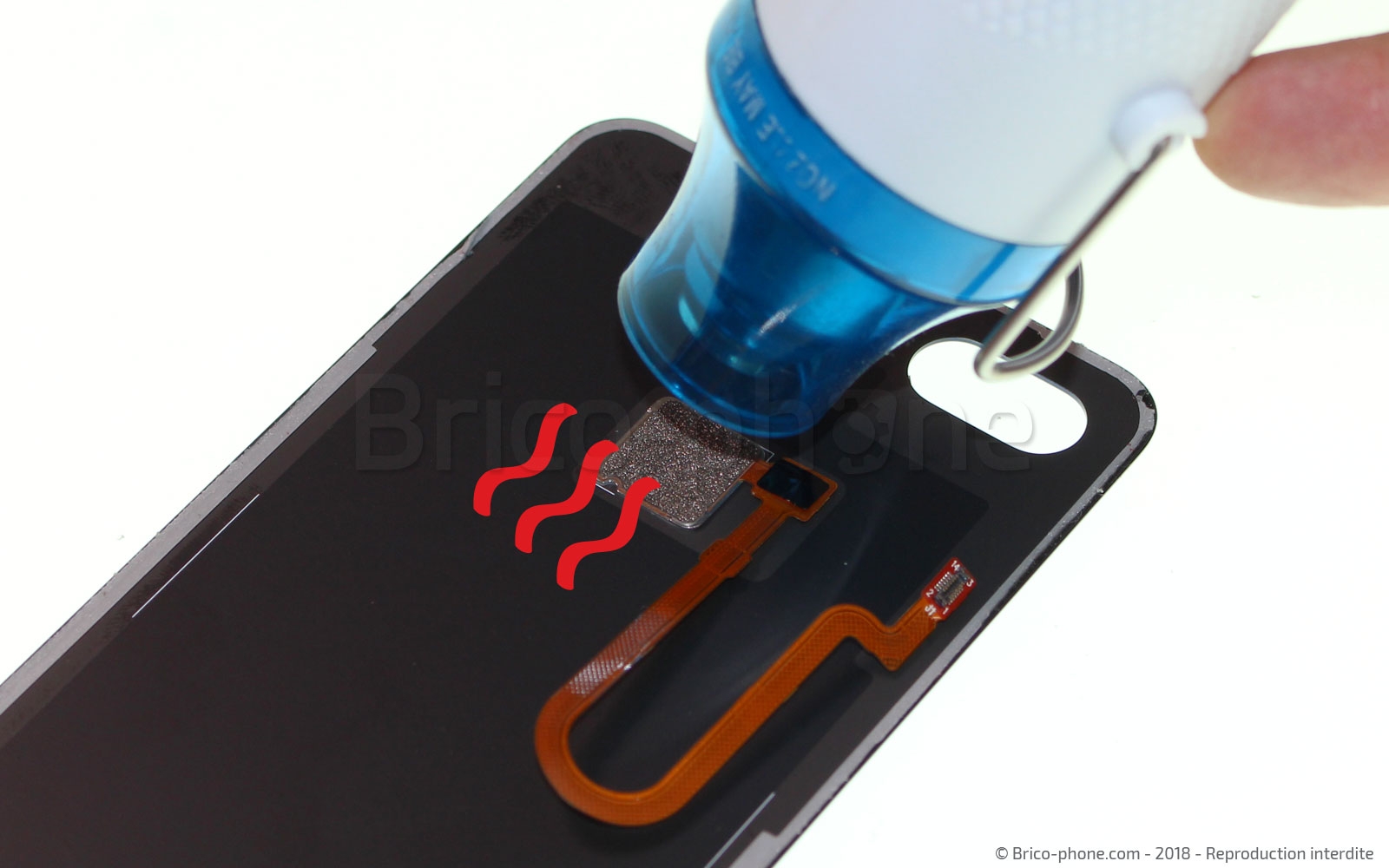 Changement de lecteur d'empreintes sur Mi 8 Lite photo 1