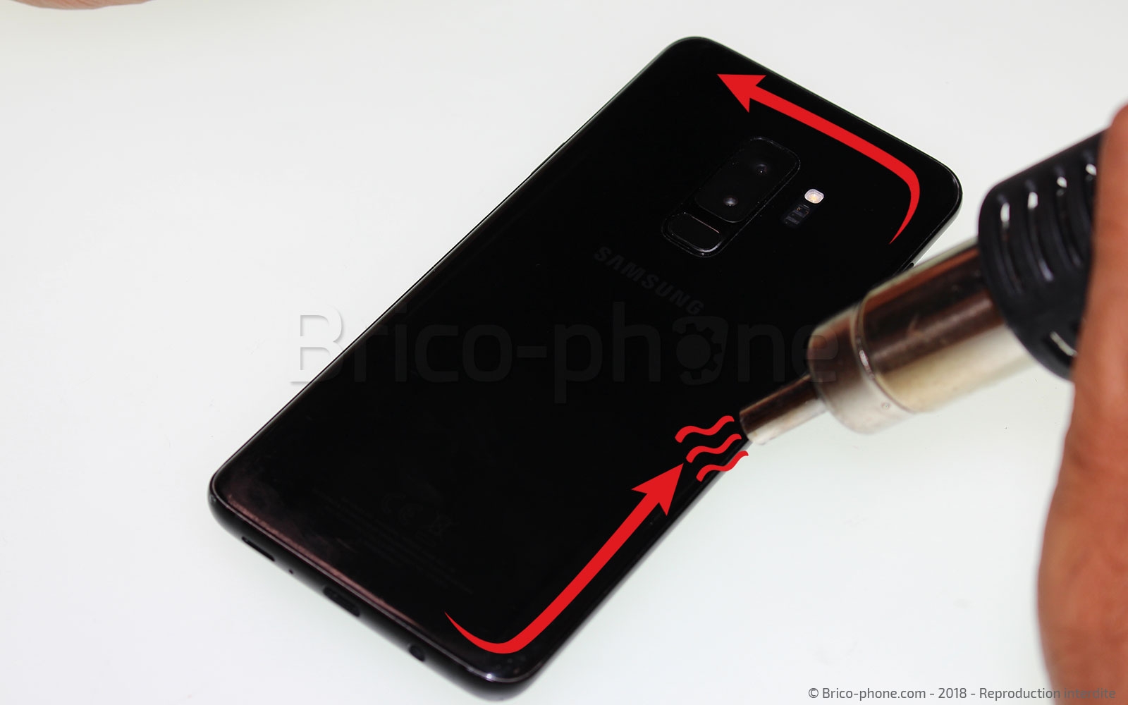 Changement de batterie sur Galaxy S9 Plus photo 1