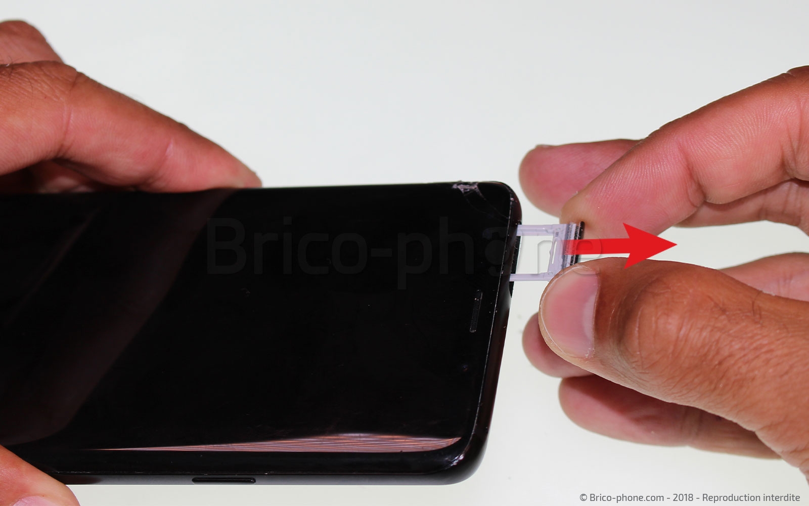 Changement de caméra avant sur Galaxy S9 Plus photo 3