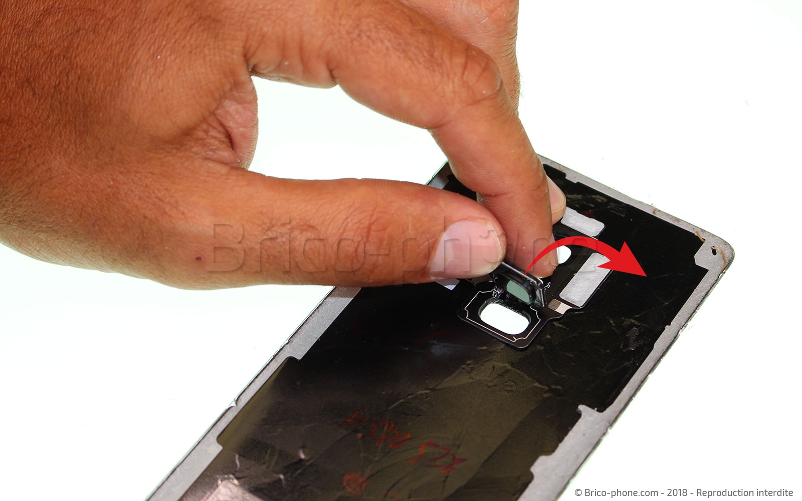 Changement de lecteur d'empreintes sur Galaxy S9 Plus photo 2