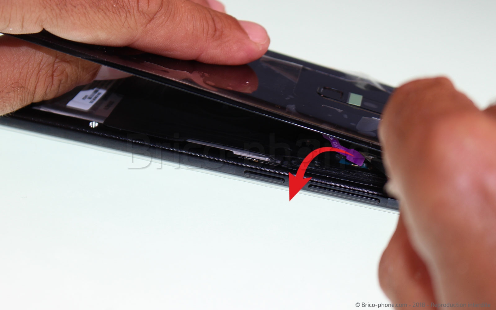 Changement de lecteur d'empreintes sur Galaxy S9 Plus photo 1