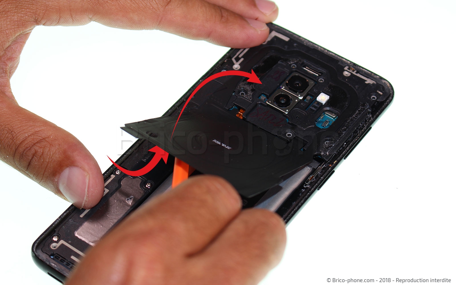 Changement de scanner d'iris sur Galaxy S9 Plus photo 1