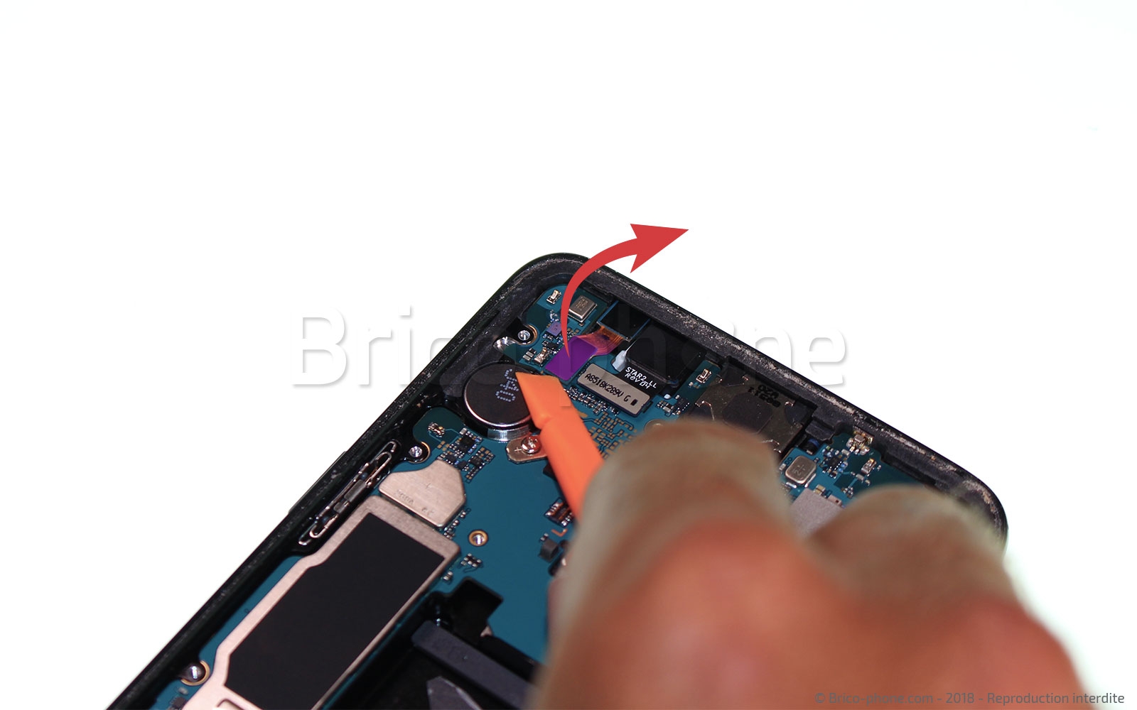 Changement de scanner d'iris sur Galaxy S9 Plus photo 1