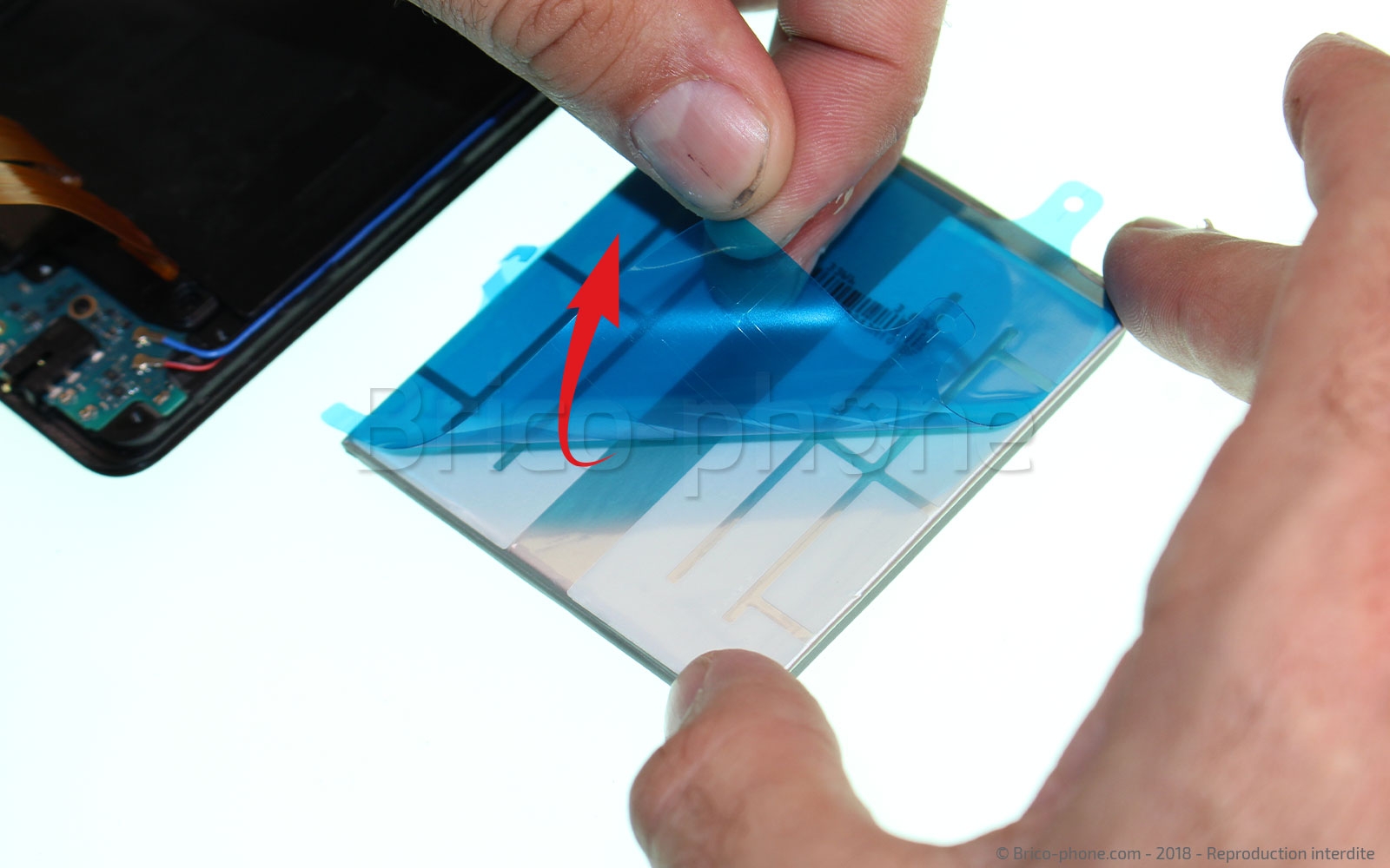 Changement de batterie sur Galaxy A9 2018 photo 2