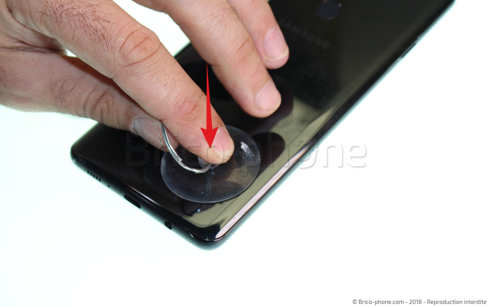 Changement de caméra avant sur Galaxy A9 2018 photo 1