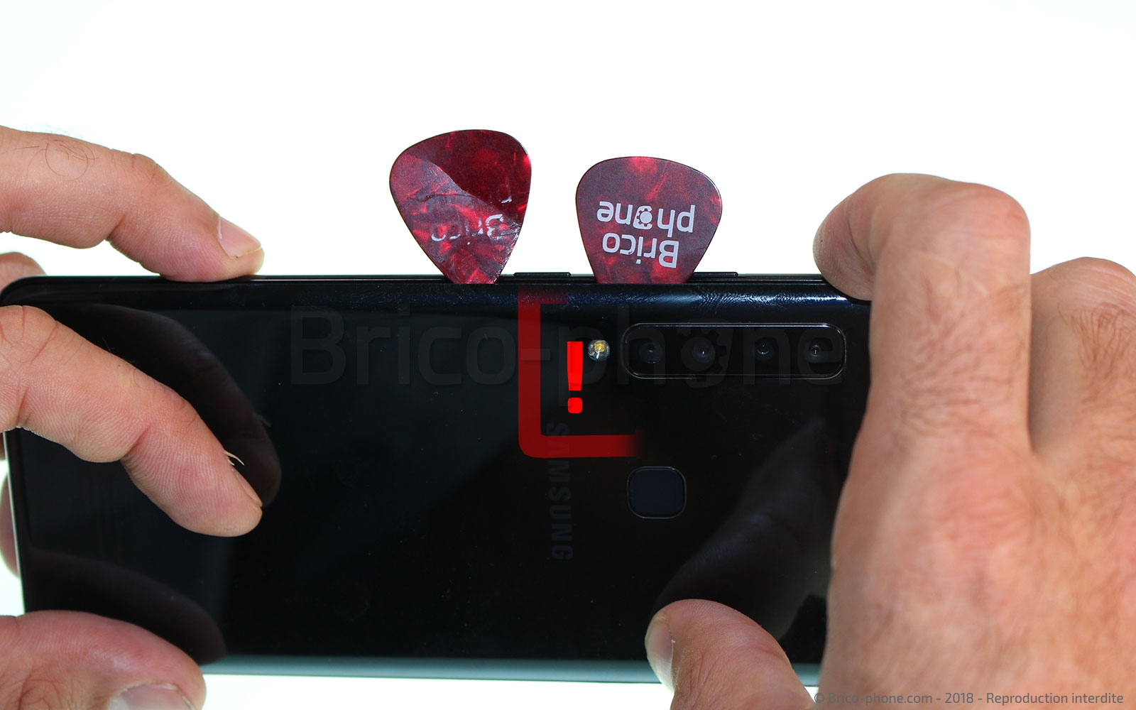 Changement de caméra avant sur Galaxy A9 2018 photo 4