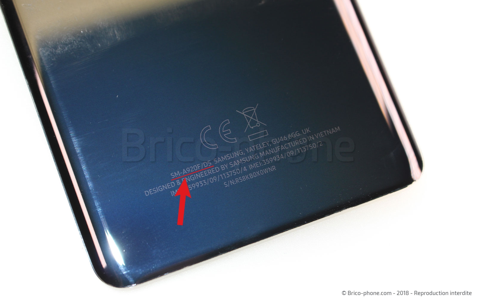 Changement de caméra arrière sur Galaxy A9 2018 photo 1