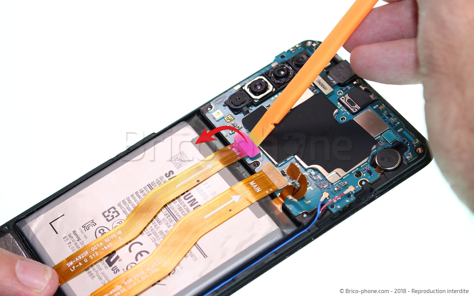 Changement de caméra arrière sur Galaxy A9 2018 photo 1