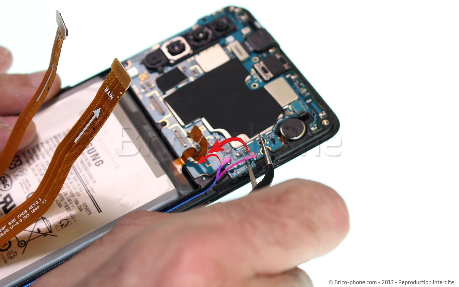 Changement de caméra arrière sur Galaxy A9 2018 photo 3