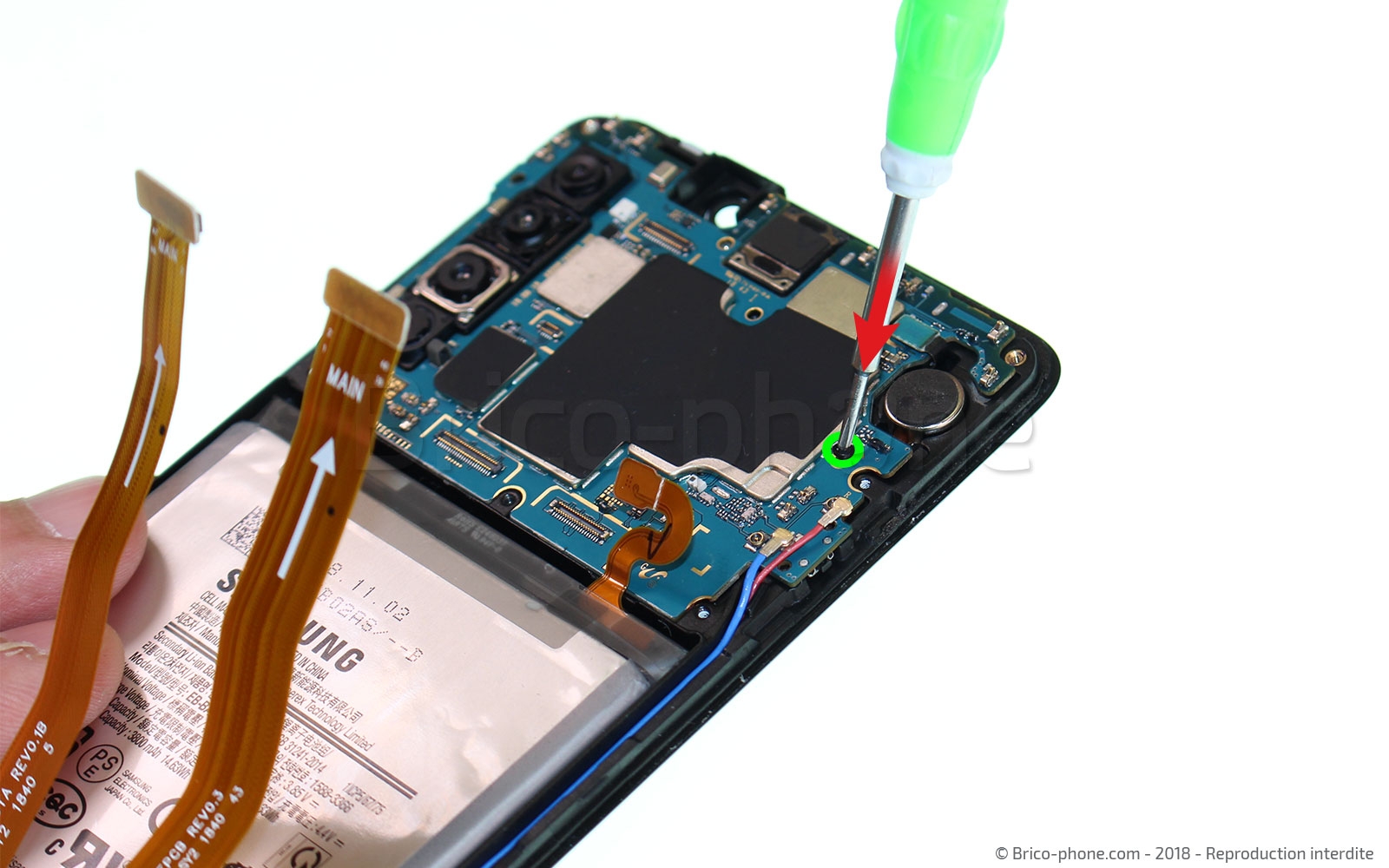 Changement de caméra arrière sur Galaxy A9 2018 photo 2