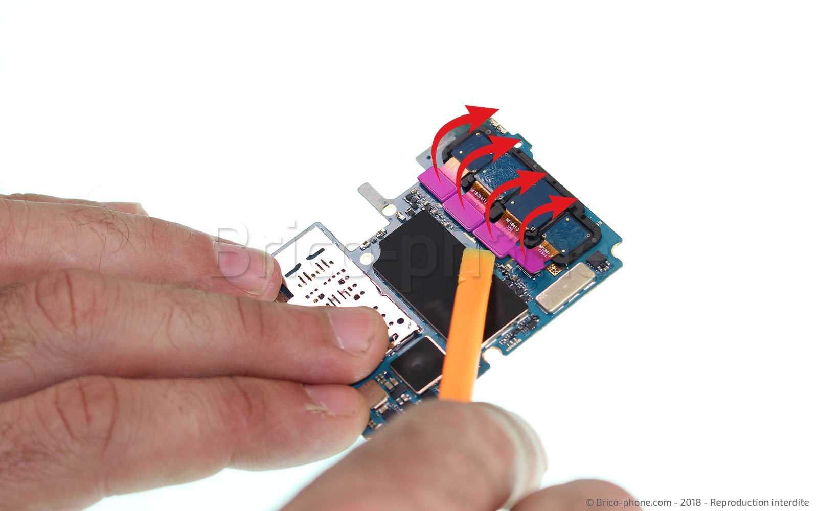 Changement de caméra arrière sur Galaxy A9 2018 photo 1