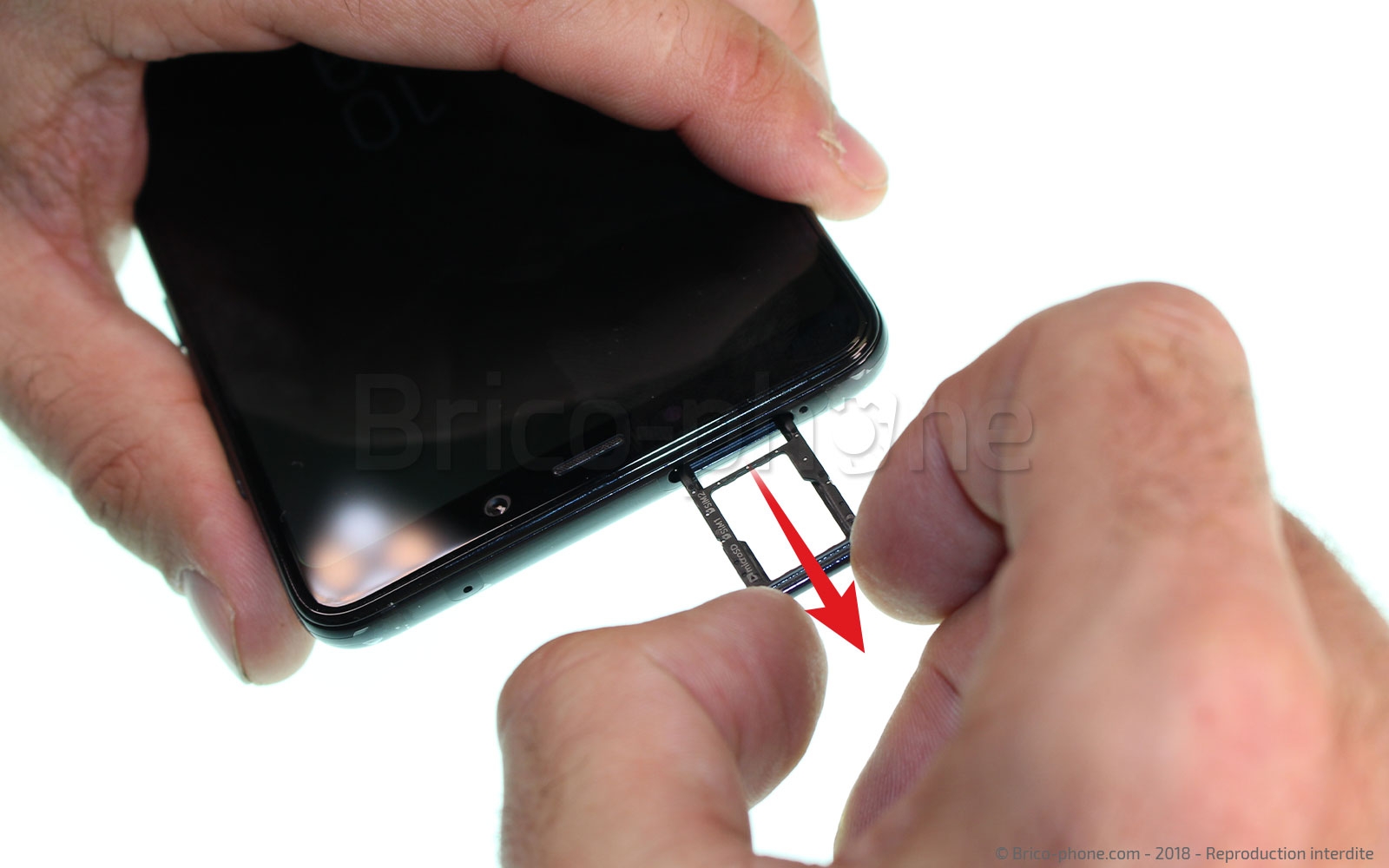 Changement de bloc écran sur Galaxy A9 2018 photo 3