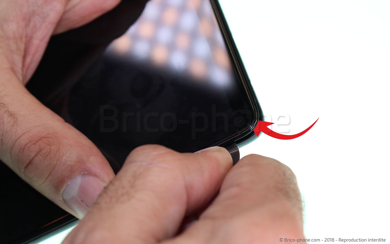 Changement de bloc écran sur Galaxy A9 2018 photo 1