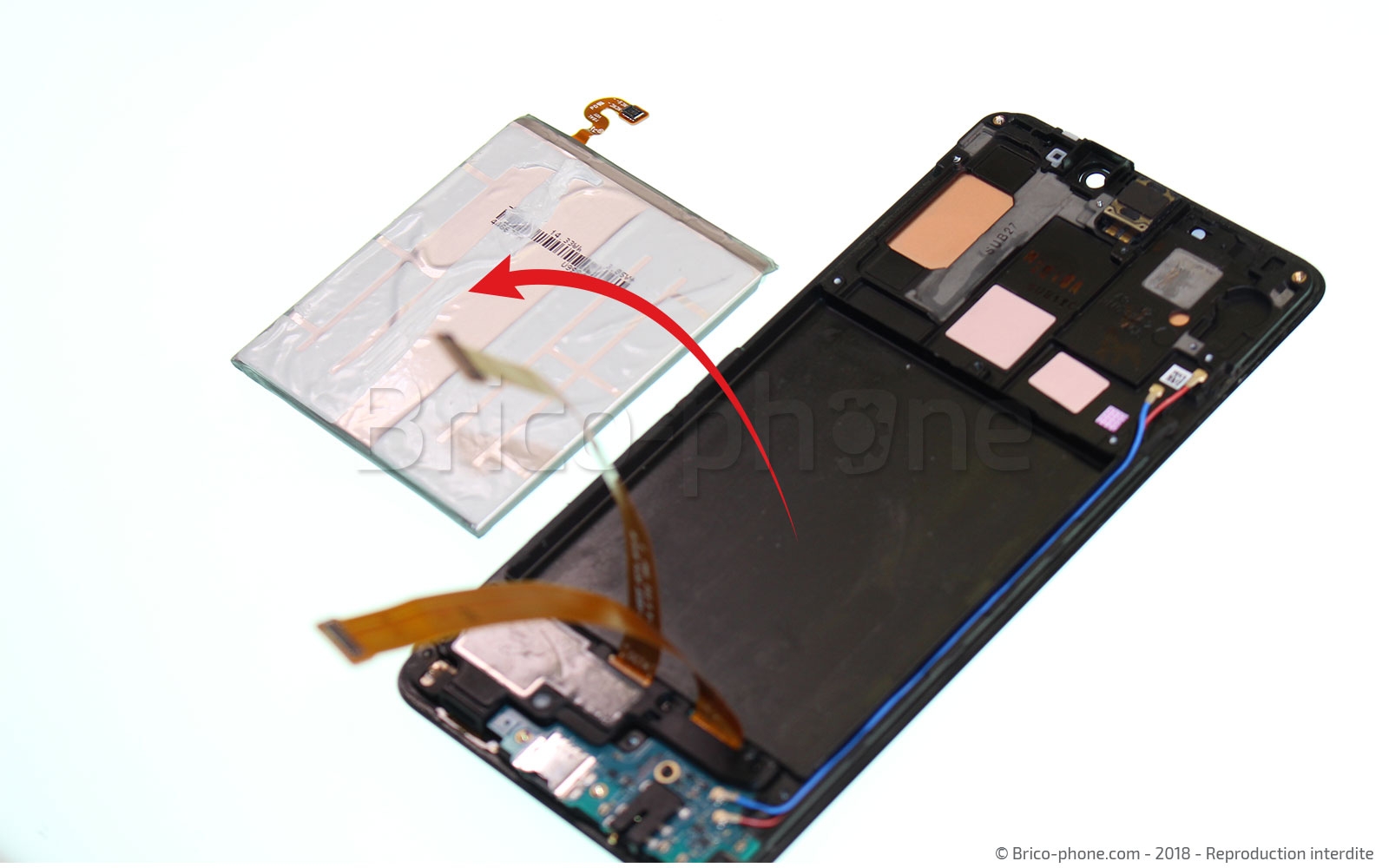 Changement de bloc écran sur Galaxy A9 2018 photo 4