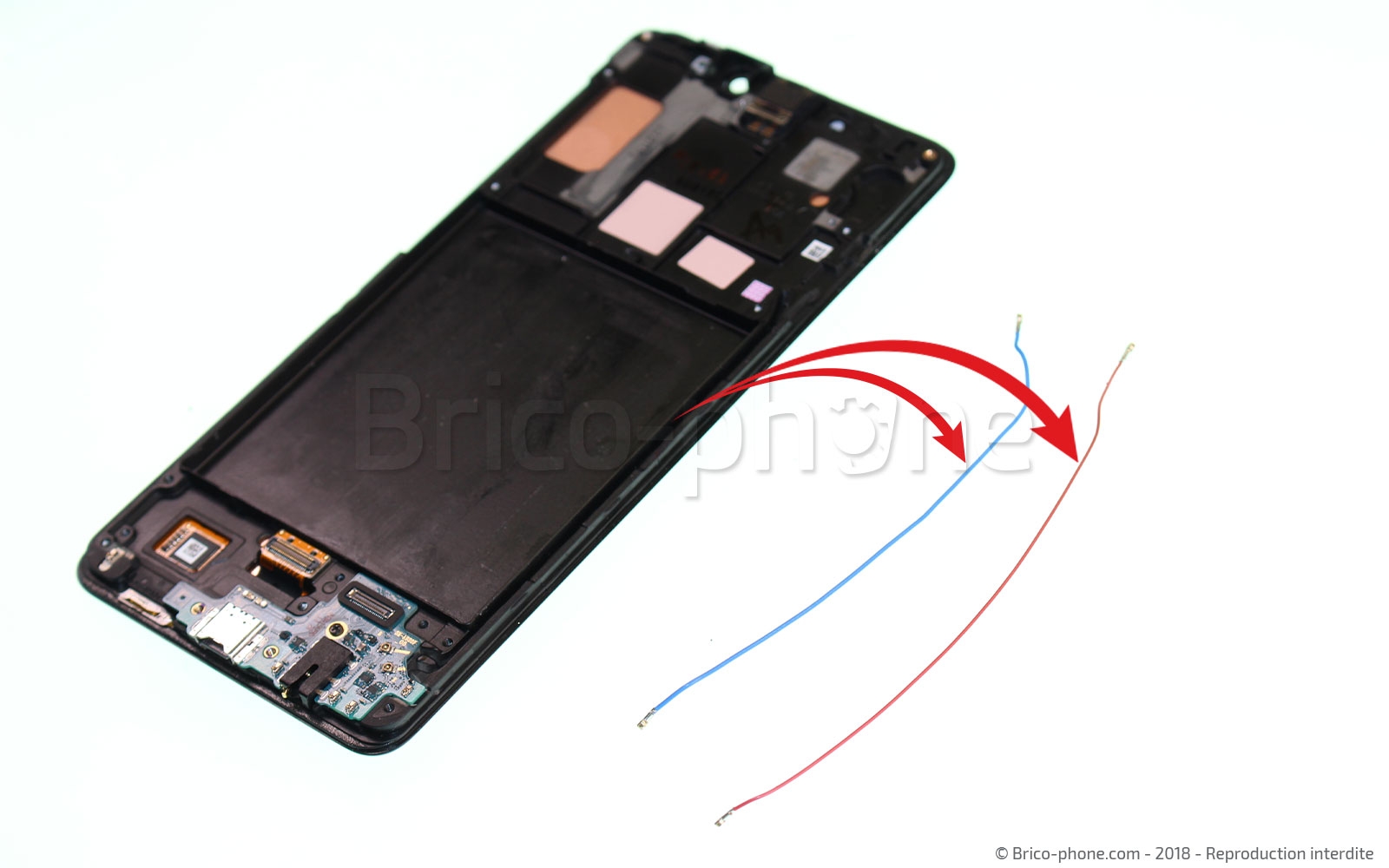 Changement de bloc écran sur Galaxy A9 2018 photo 3