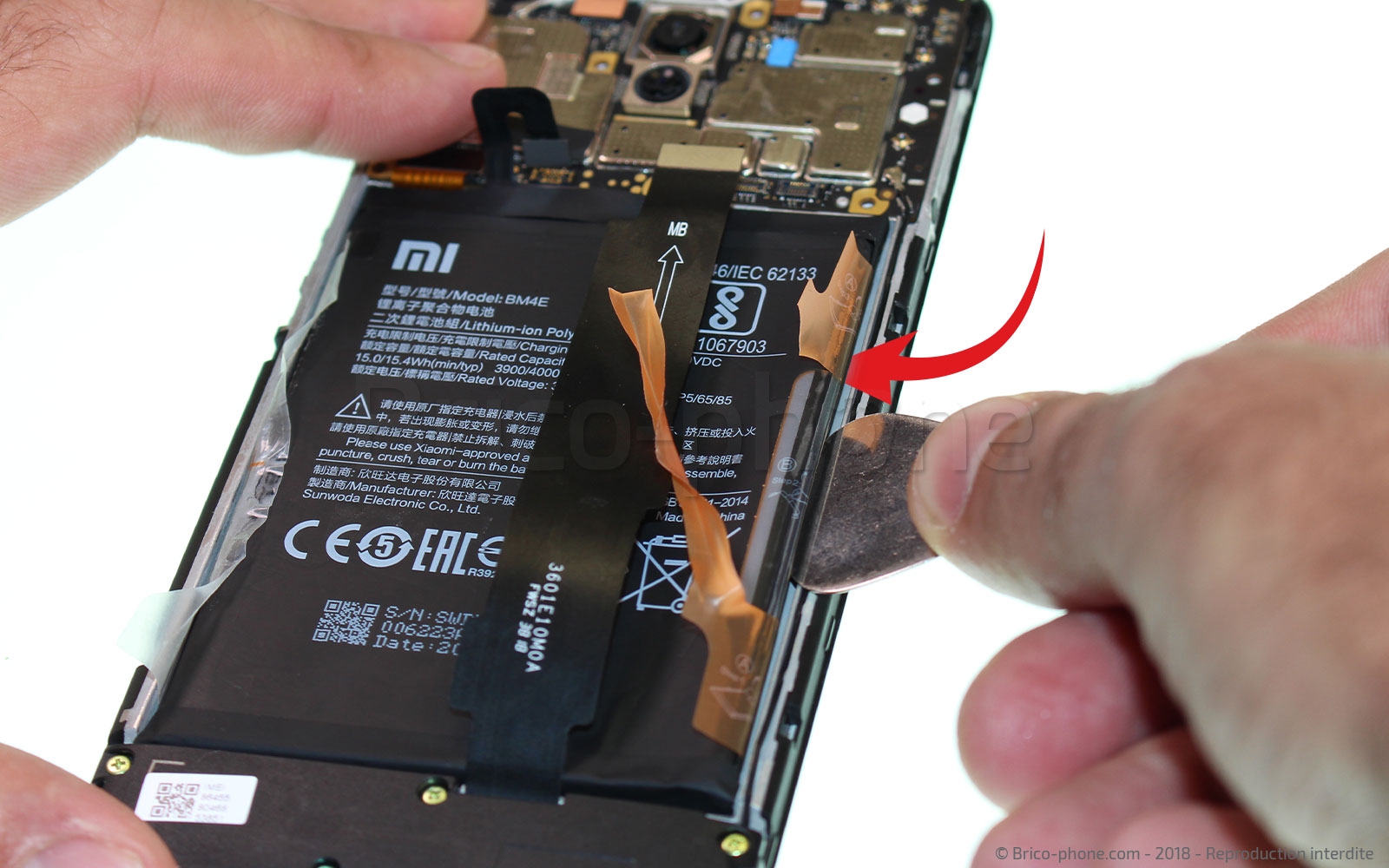 Guide de démontage sur Pocophone F1 photo 1