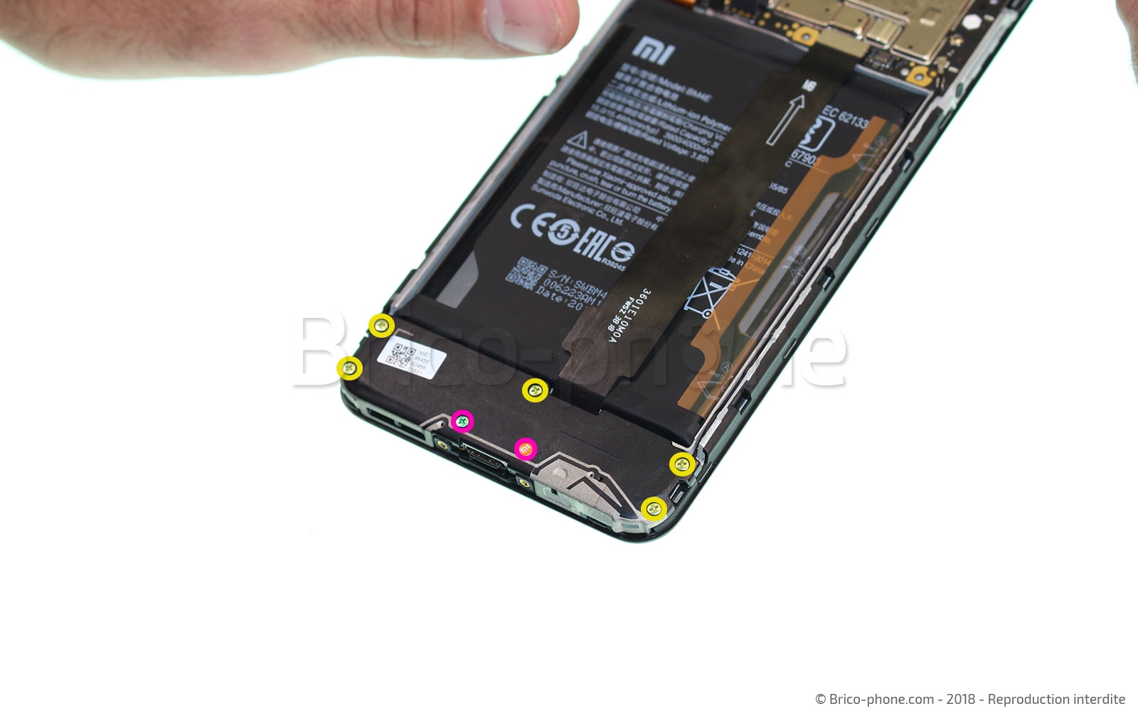 Changement du connecteur de charge sur Pocophone F1 photo 1