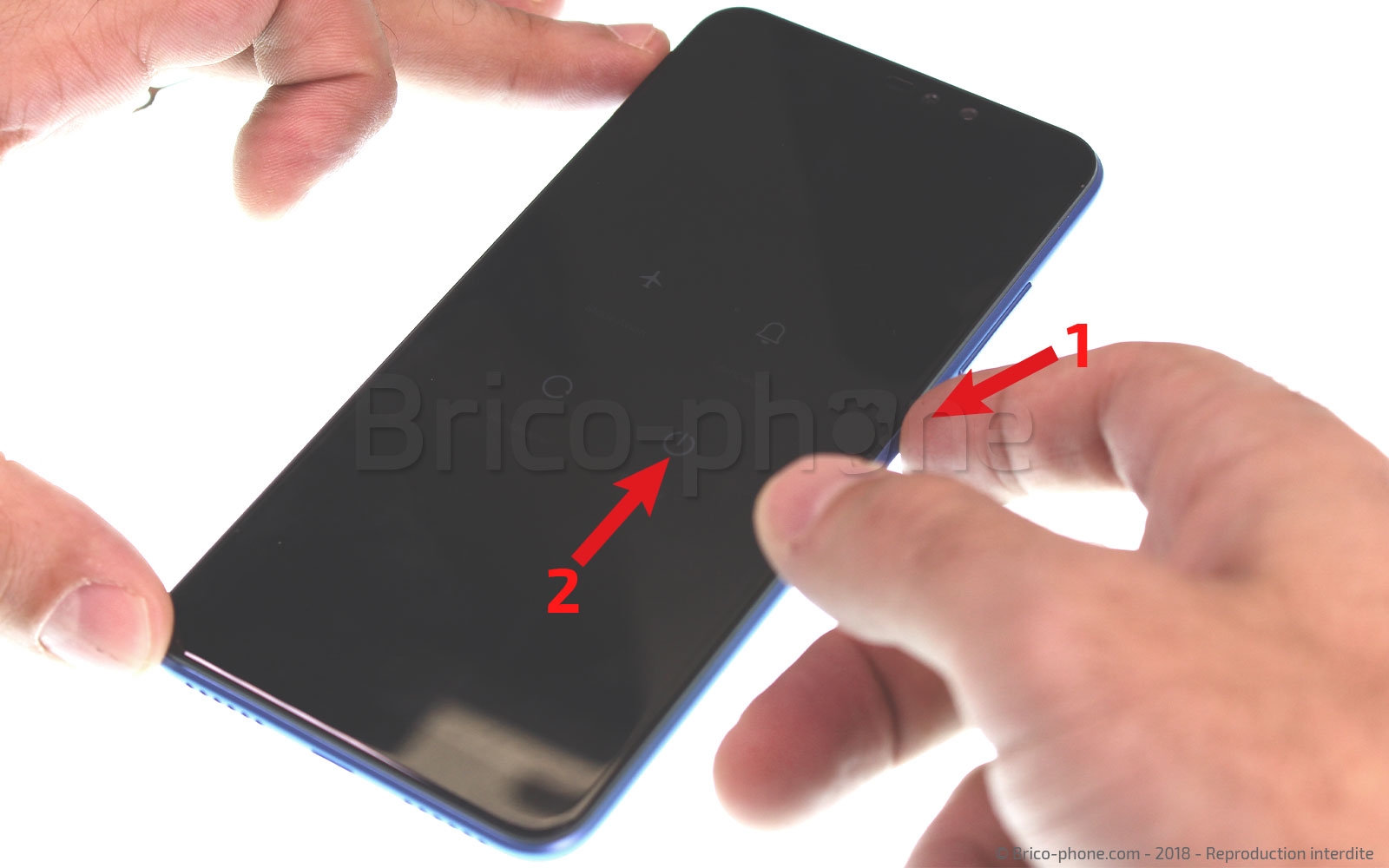 Changement de caméra avant sur Redmi Note 6 Pro photo 1
