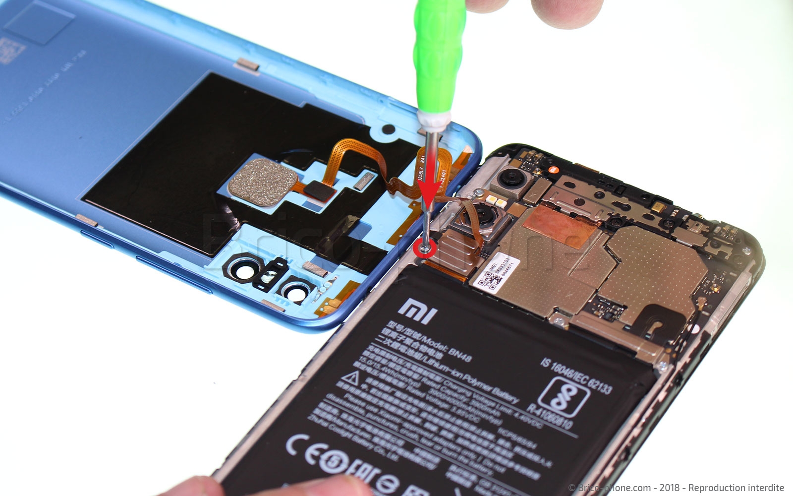 Changement de caméra avant sur Redmi Note 6 Pro photo 1