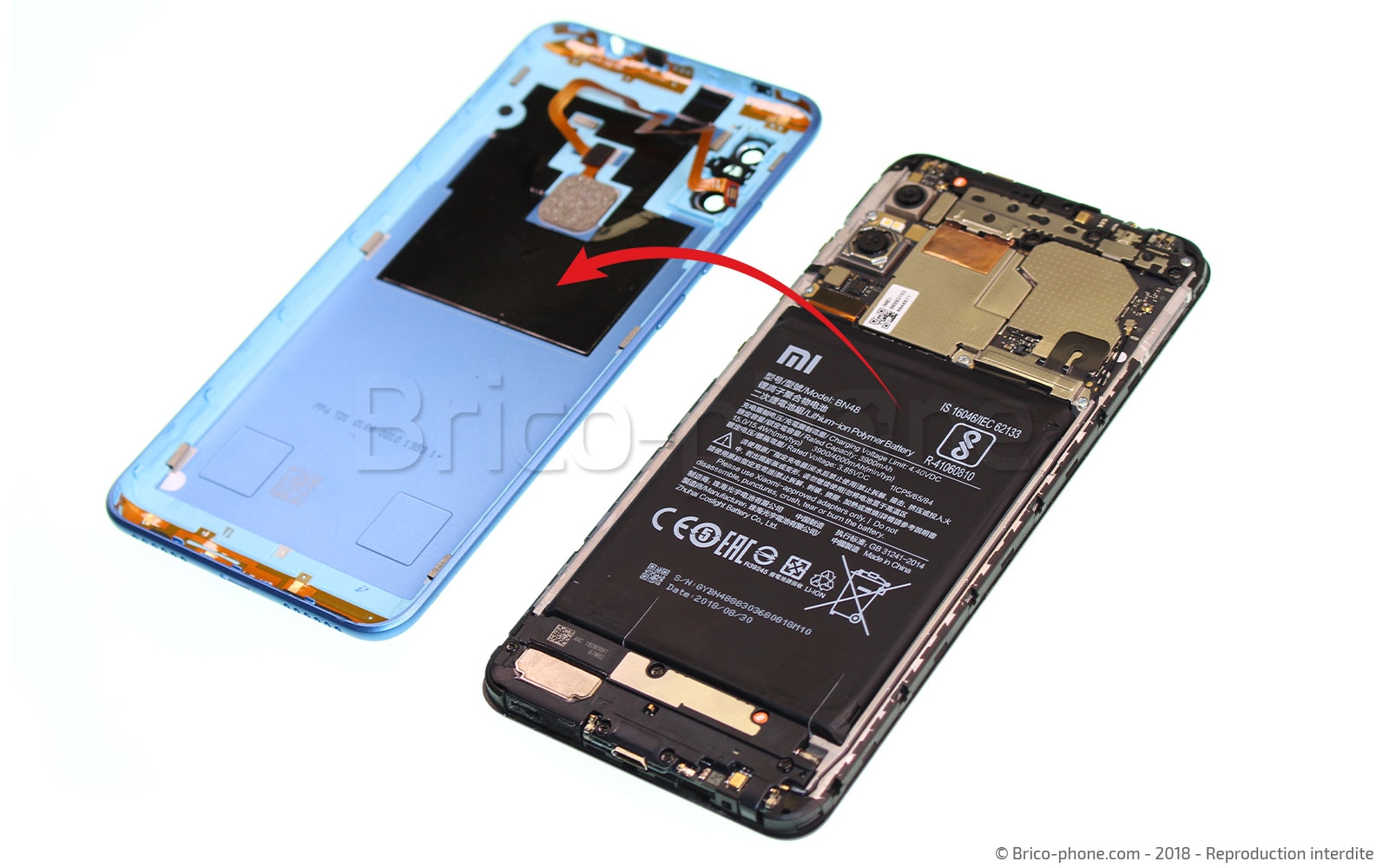 Changement de caméra arrière sur Redmi Note 6 Pro photo 4