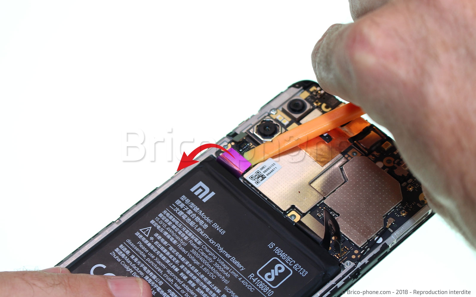 Changement de caméra arrière sur Redmi Note 6 Pro photo 2