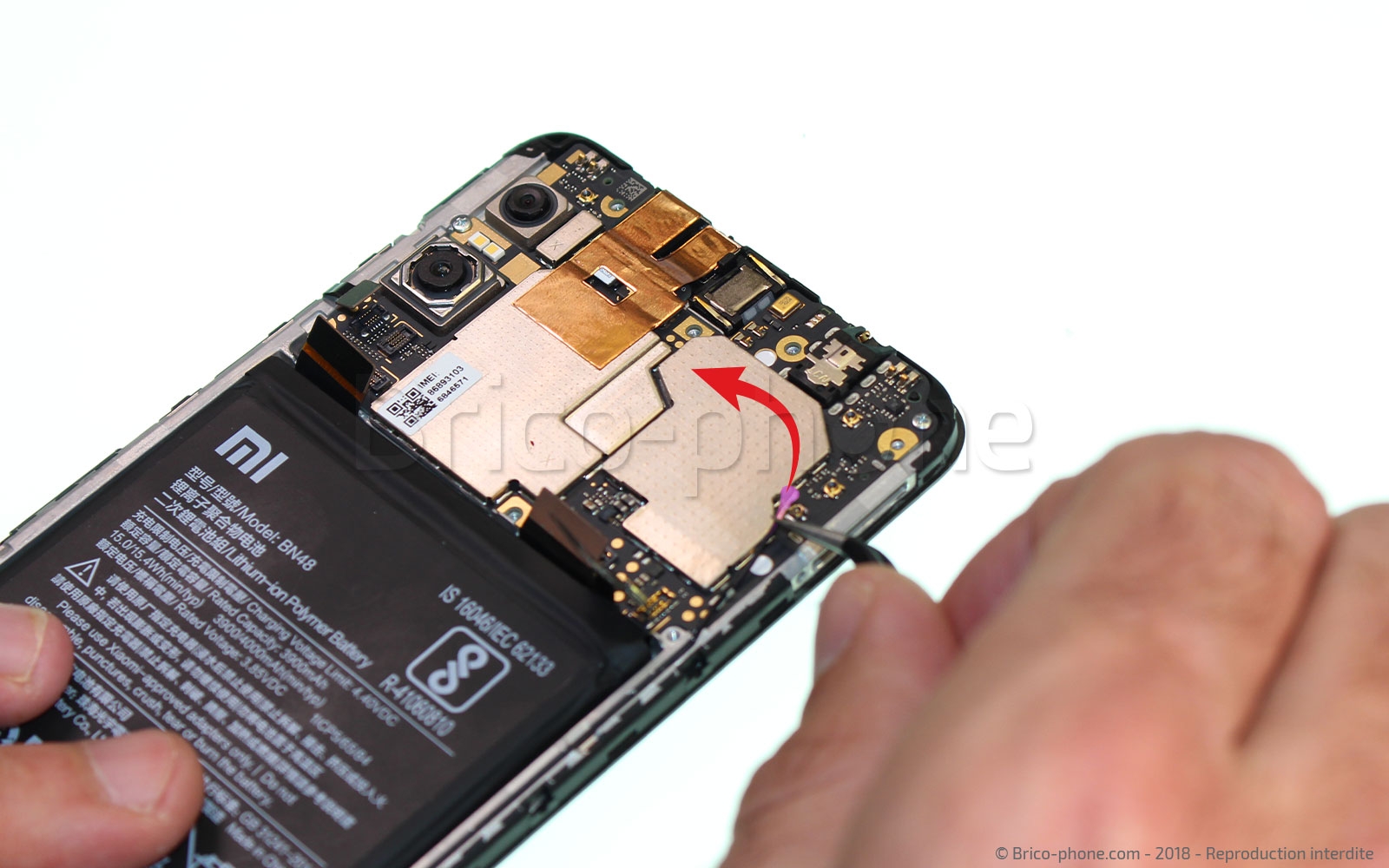 Changement de caméra arrière sur Redmi Note 6 Pro photo 4