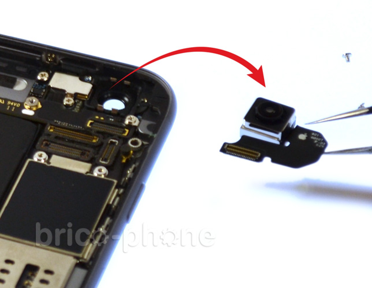 Changement de caméra arrière sur iPhone 6S photo 1