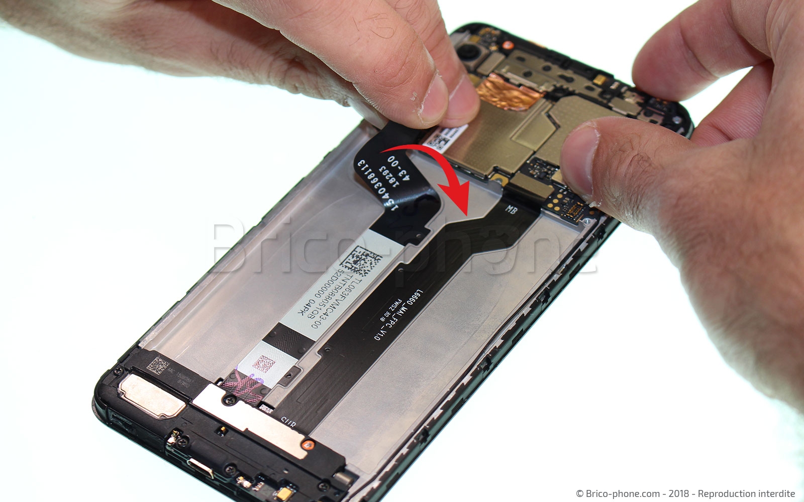 Changement d'écran (vitre + LCD)  sur Redmi Note 6 Pro photo 2