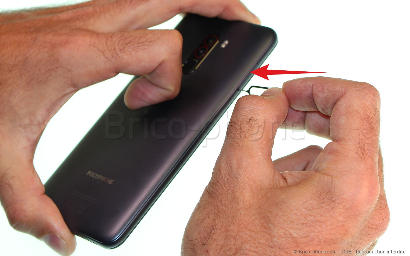 Changement de caméra arrière sur Pocophone F1 photo 2