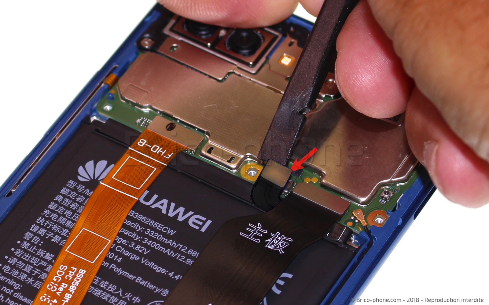 Changement de batterie sur Honor 10 photo 1