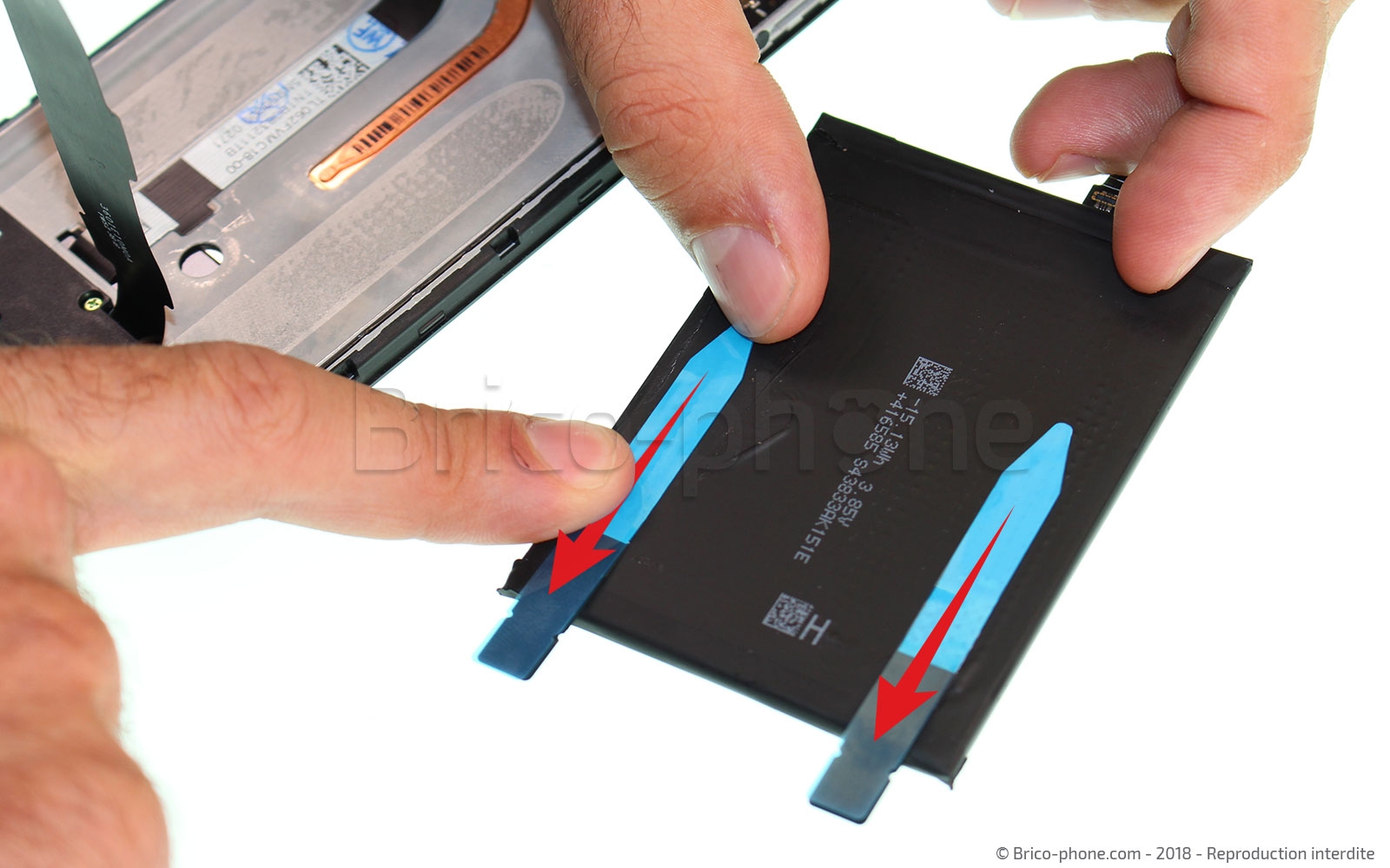 Changement de batterie sur Honor 10 photo 1