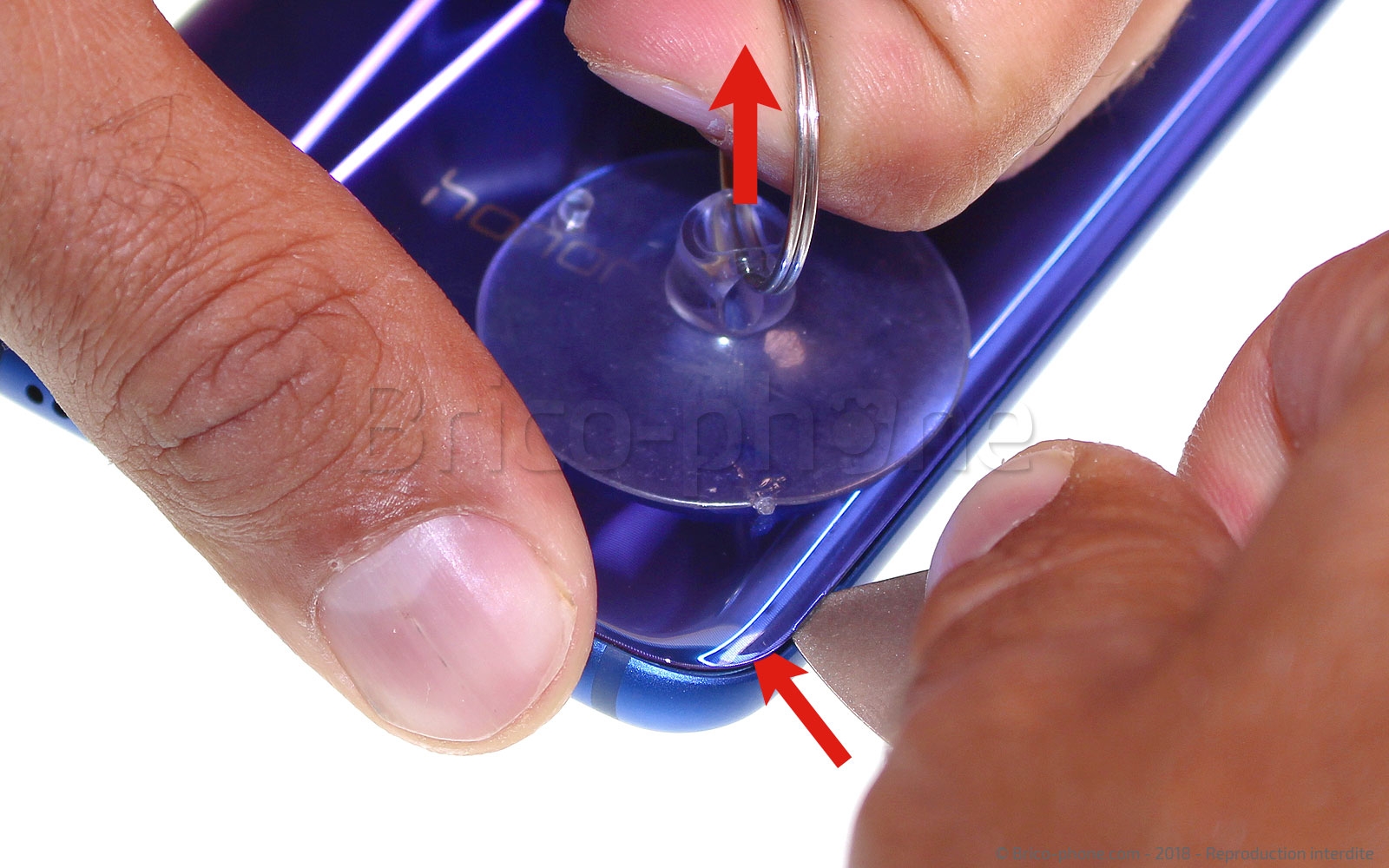 Changement de caméra avant sur Honor 10 photo 1